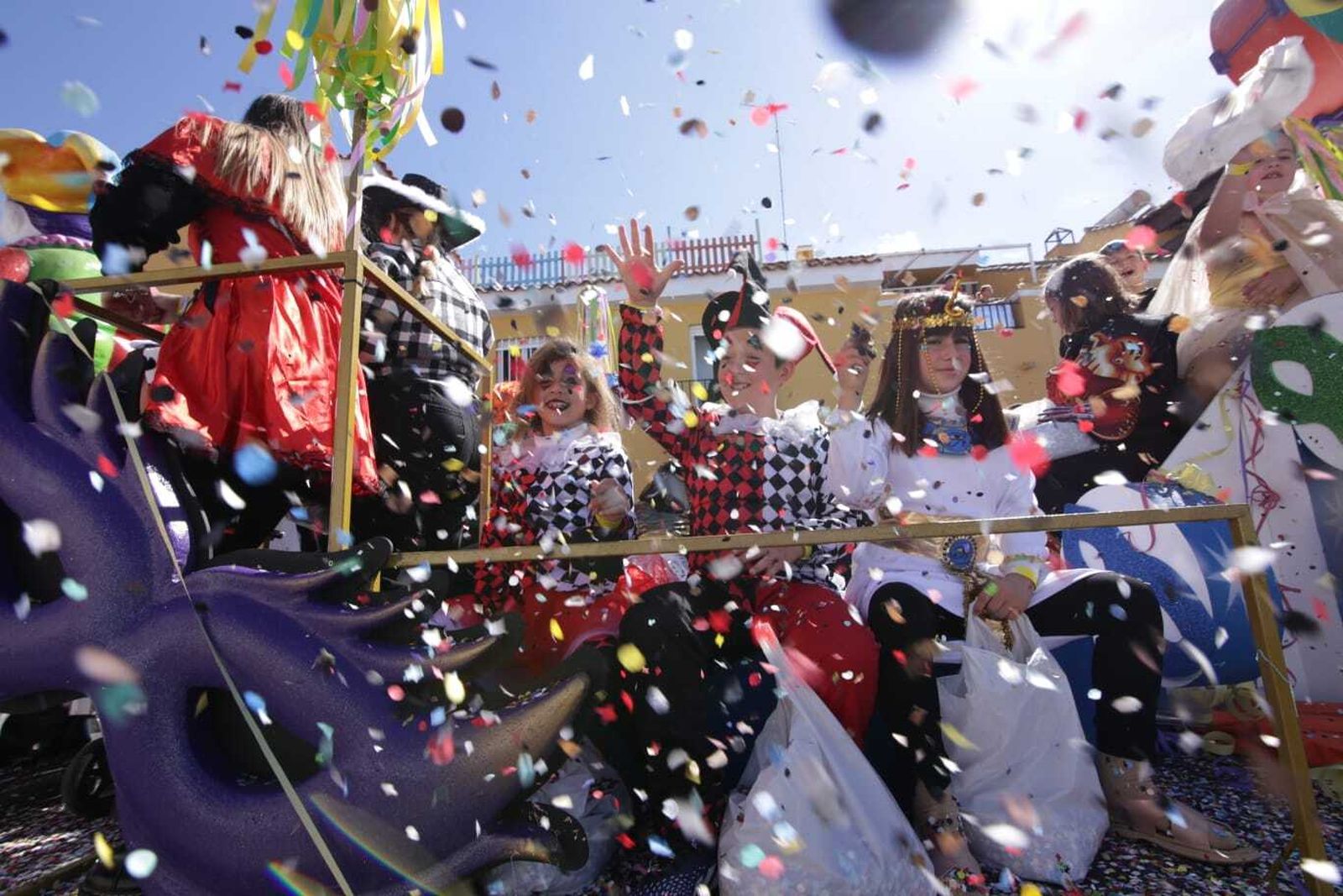 Cabalgata de Carnaval en San Fernando en 2022