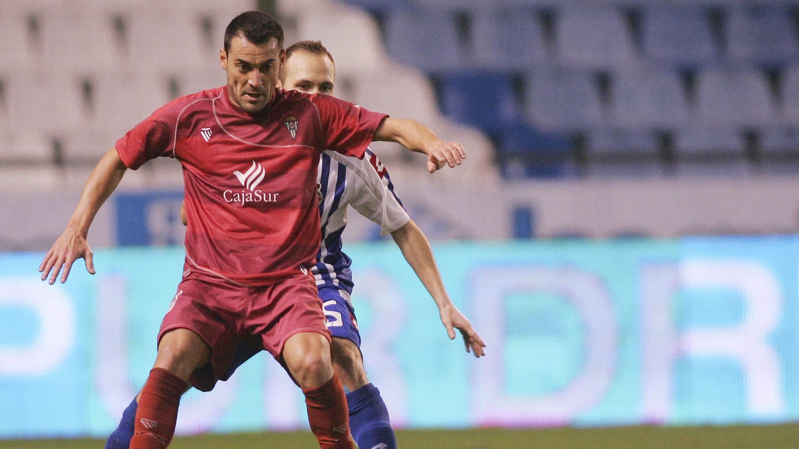 Jonathan Sesma, en un Deportivo de La Coruña - Córdoba CF de la temporada 2010-2011.