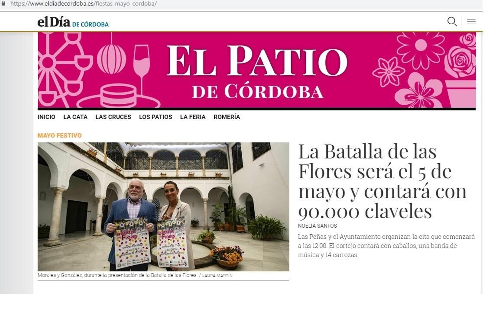 El Patio: toda la información sobre el Mayo Festivo en Córdoba