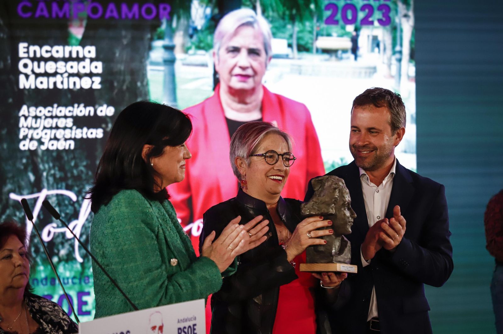 El PSOE Andalucía entrega los Premios Clara Campoamor en Granada