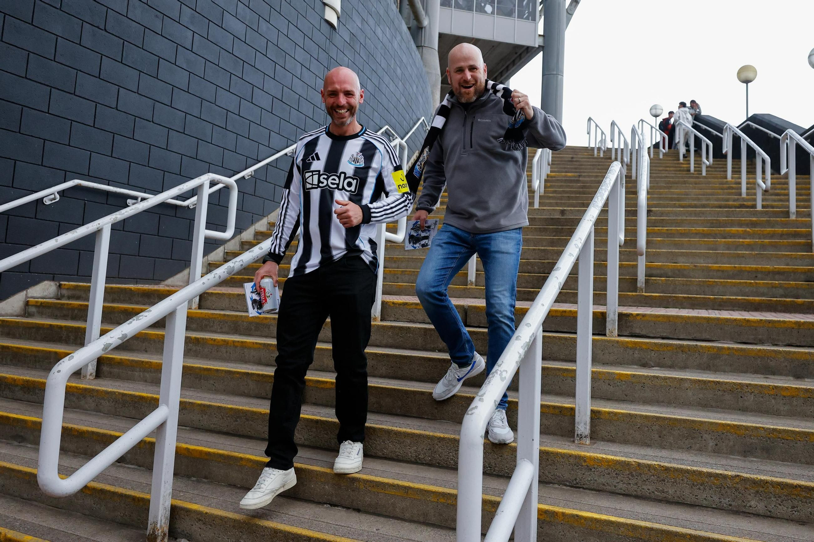 Las fotos del Newcastle-Barcelona