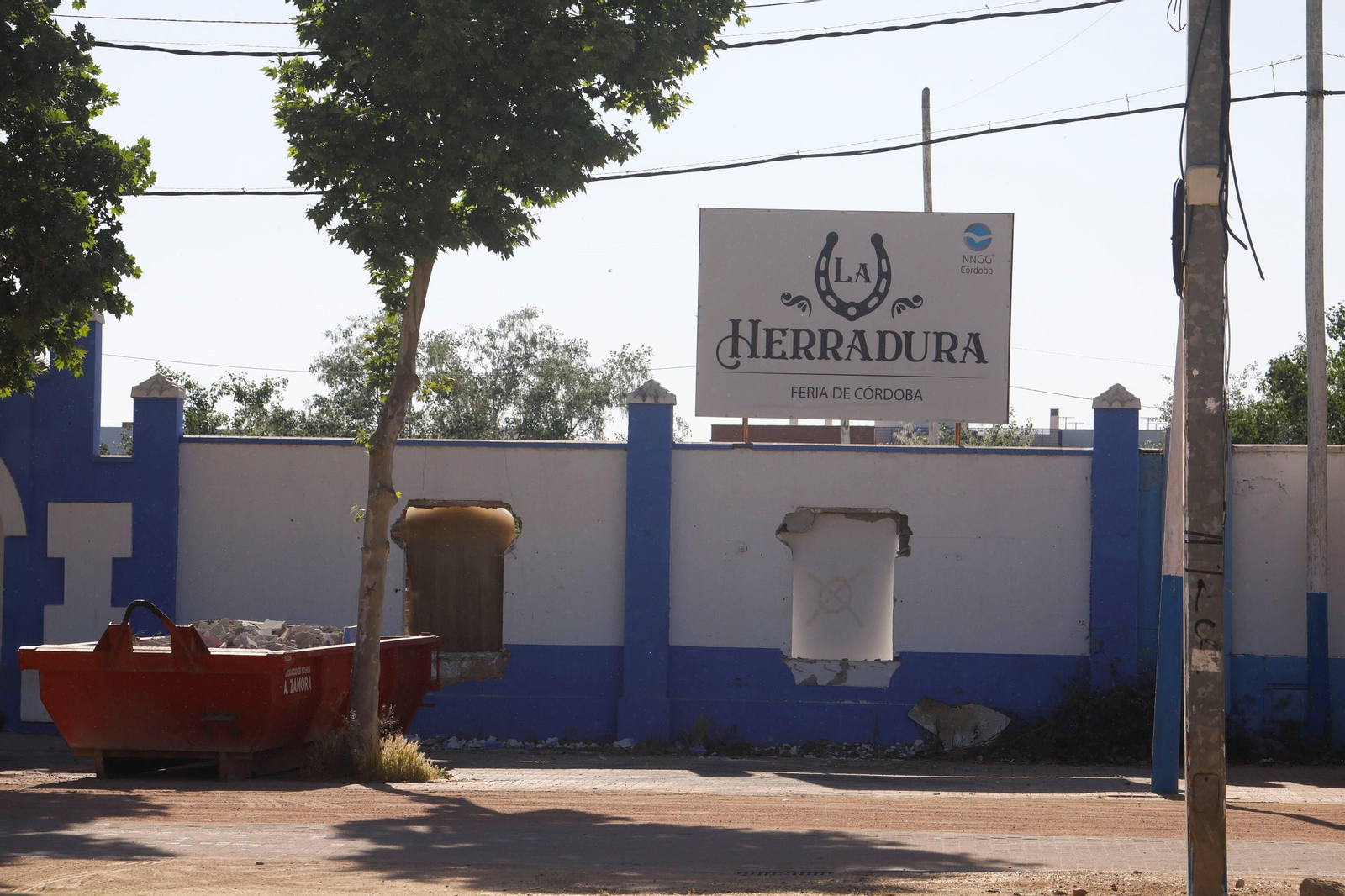 El inicio de los preparativos de la Feria de Córdoba 2023, en imágenes