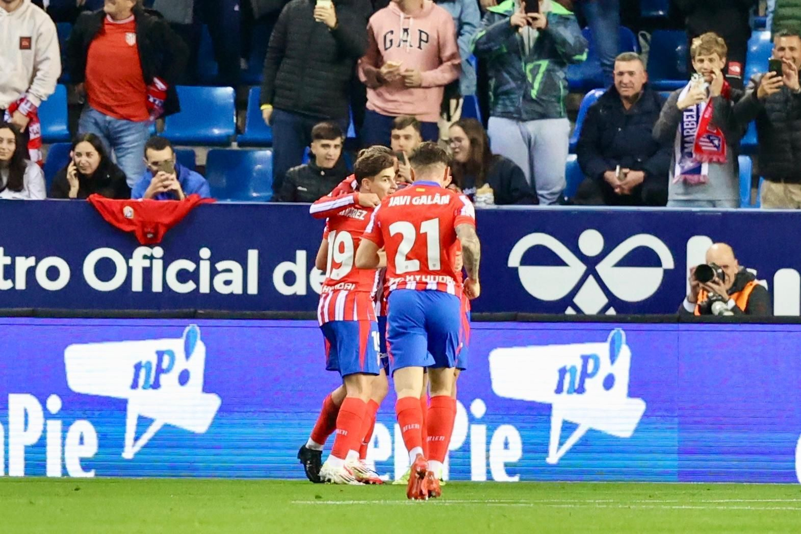 El Marbella-Atlético de Madrid, en fotos