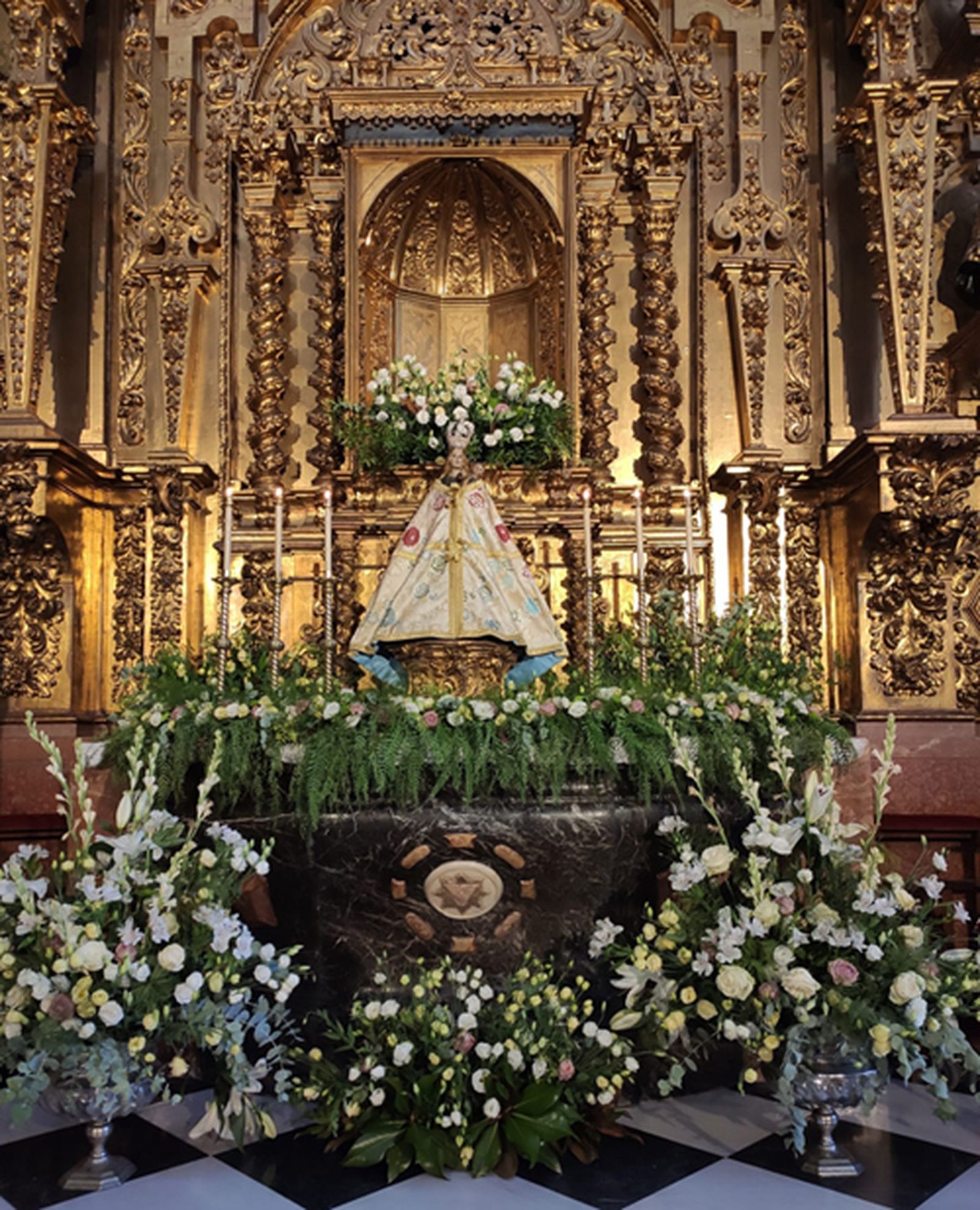 Fotografías de la veneración a la Virgen de los Remedios de Córdoba