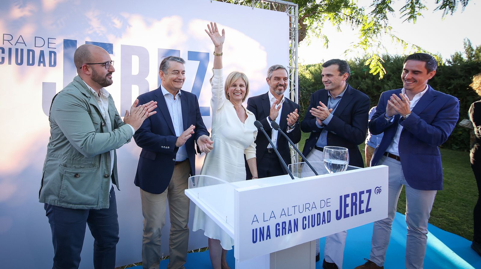 Germán Beardo,  Antonio Sanz, María José García-Pelayo, Juan Bravo, Bruno García y Jaime Espinar.