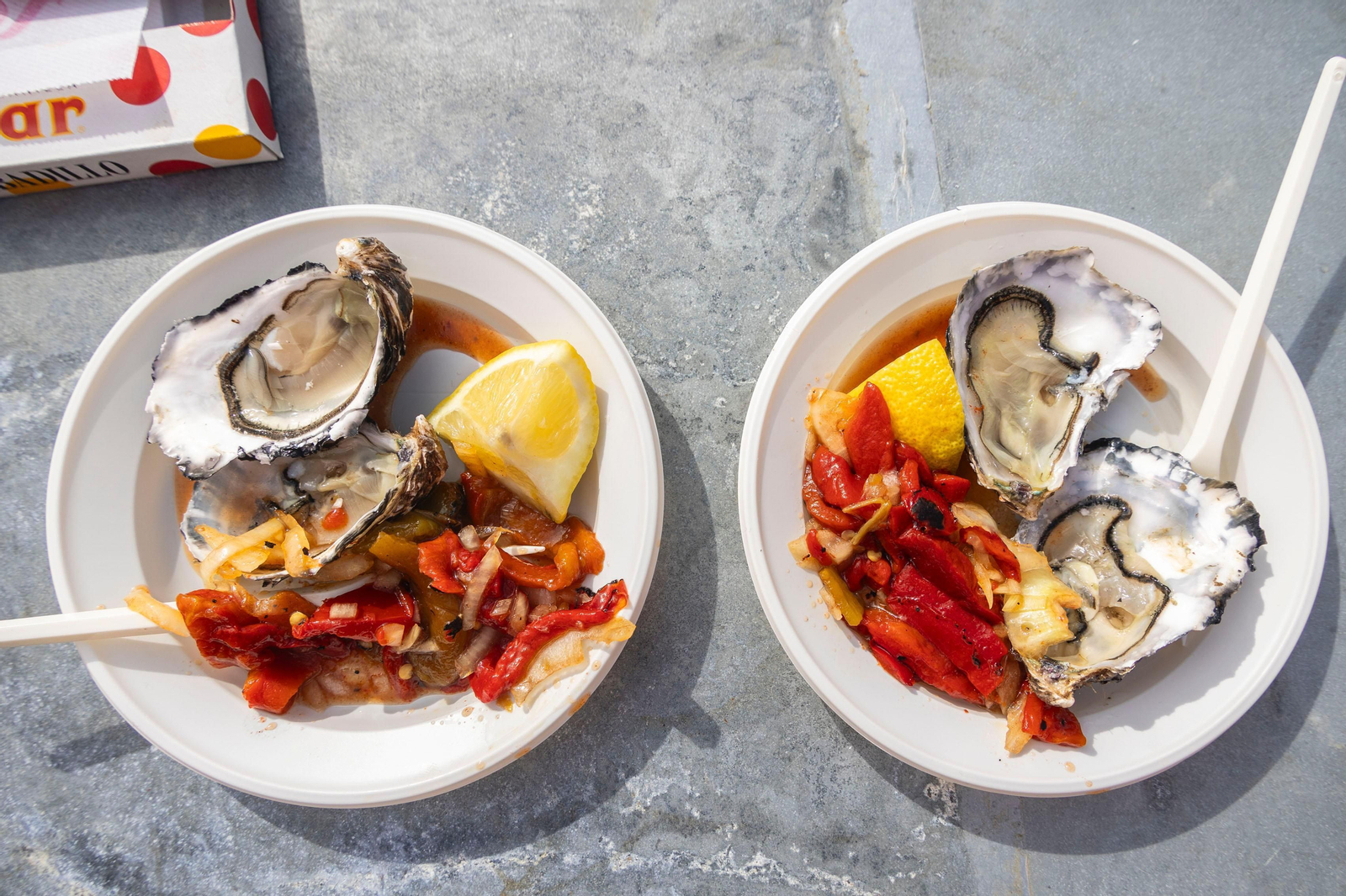 Todas las imágenes de la Ostionada en la plaza de San Antonio