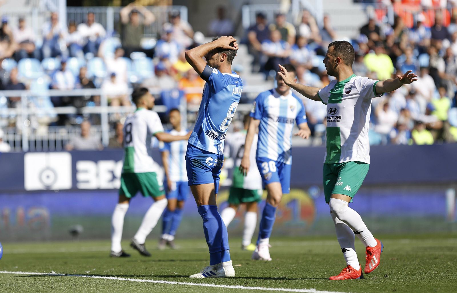 Las fotos del Málaga CF-Extremadura