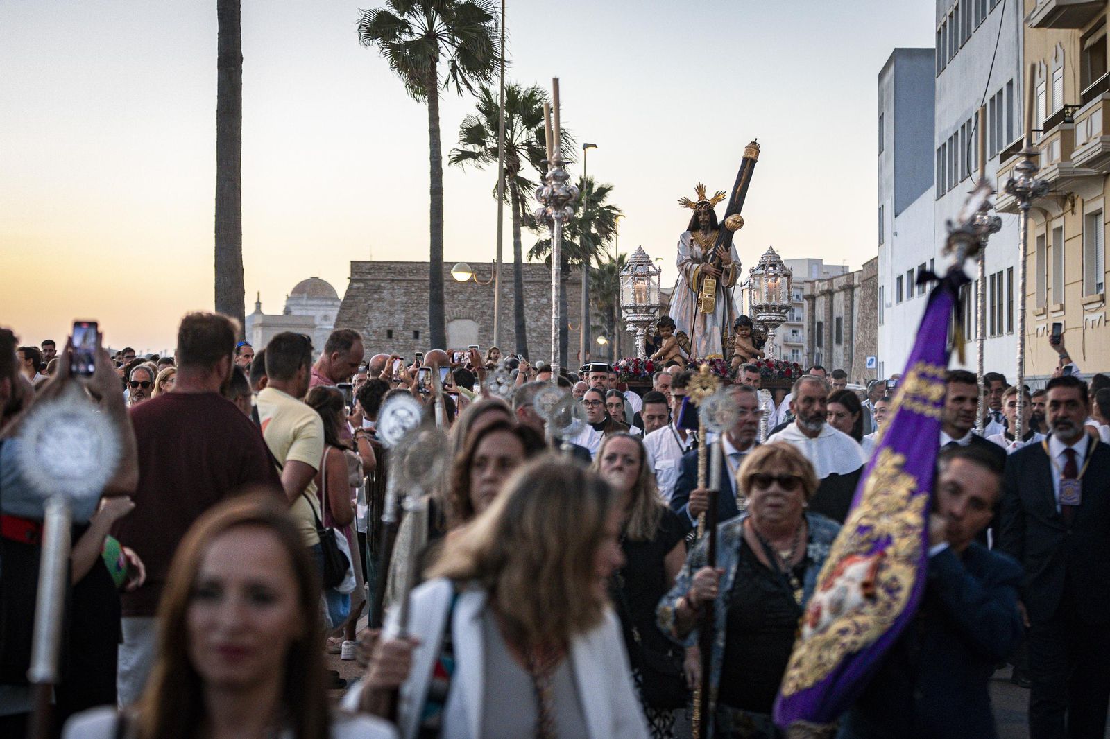Las imágenes históricas del Nazareno en Puerta Tierra