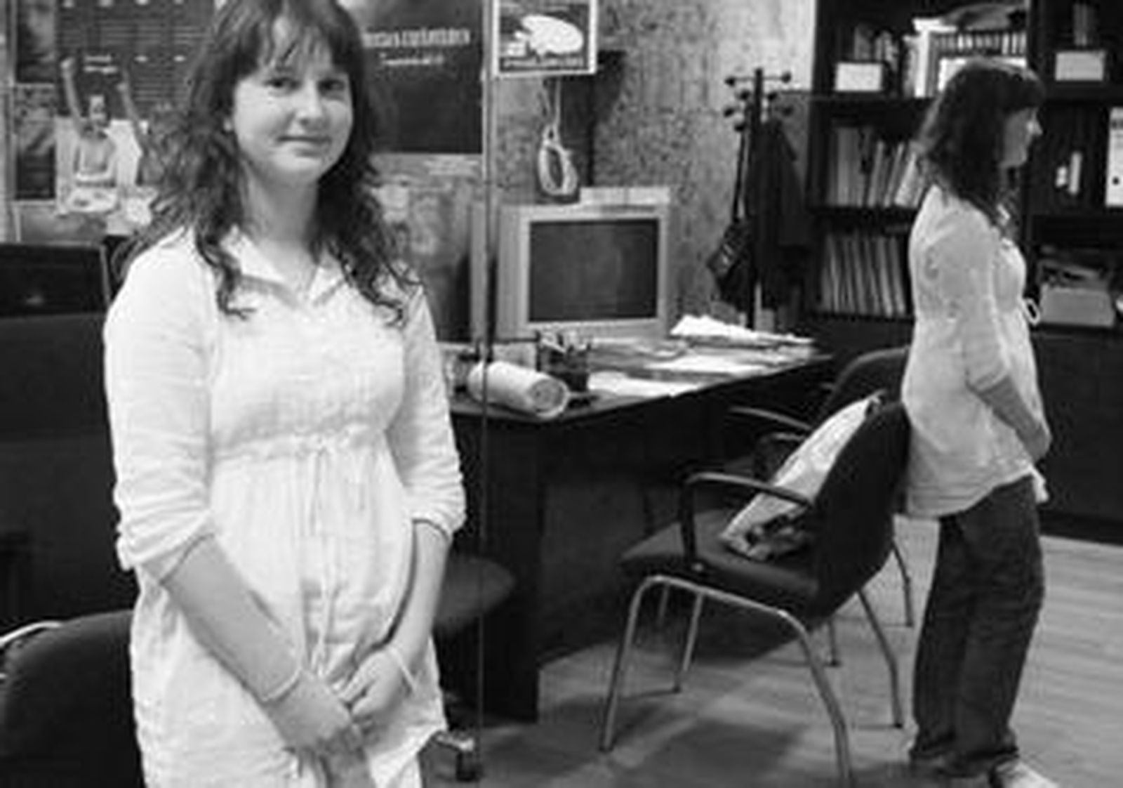 Raquel Pinillos, ayer en el conservatorio.