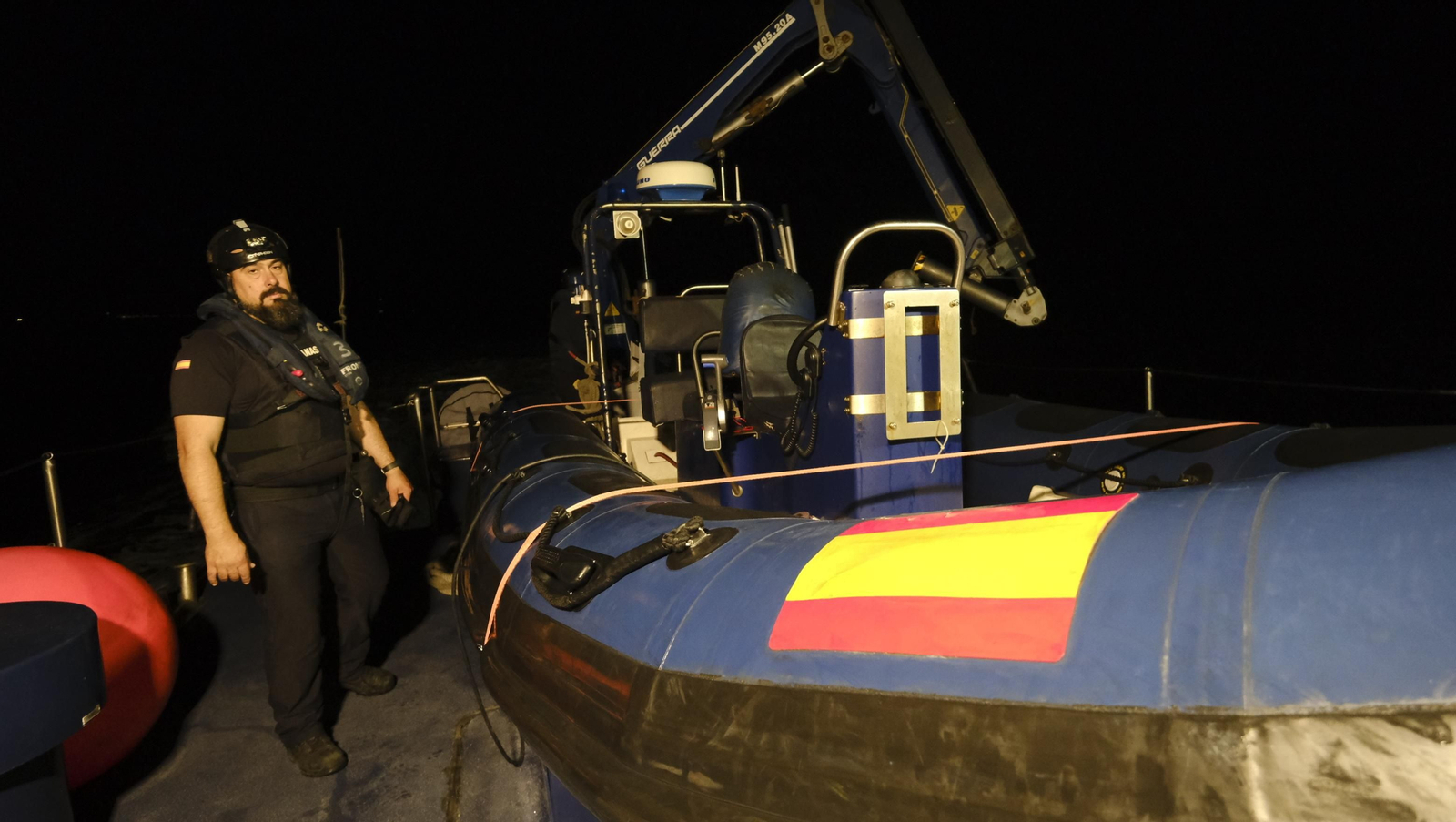 Imágenes de la vigilancia de la Agencia Tributaria en el mar
