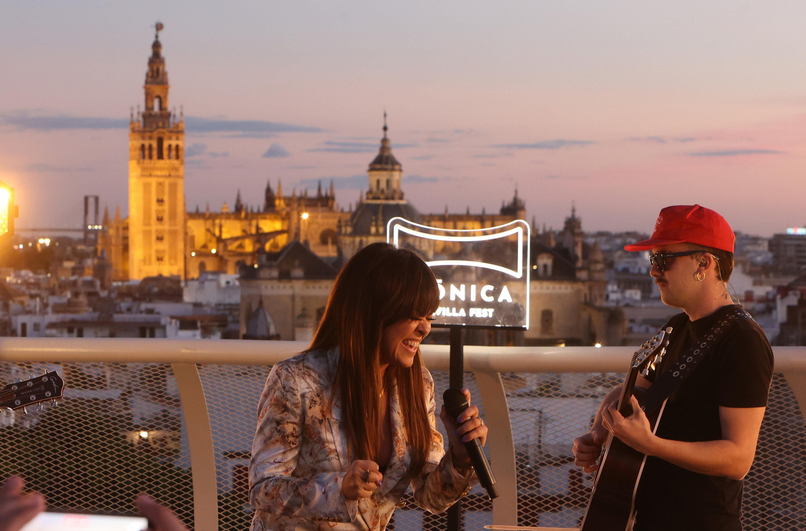 Concierto de Vanesa Martín en las setas