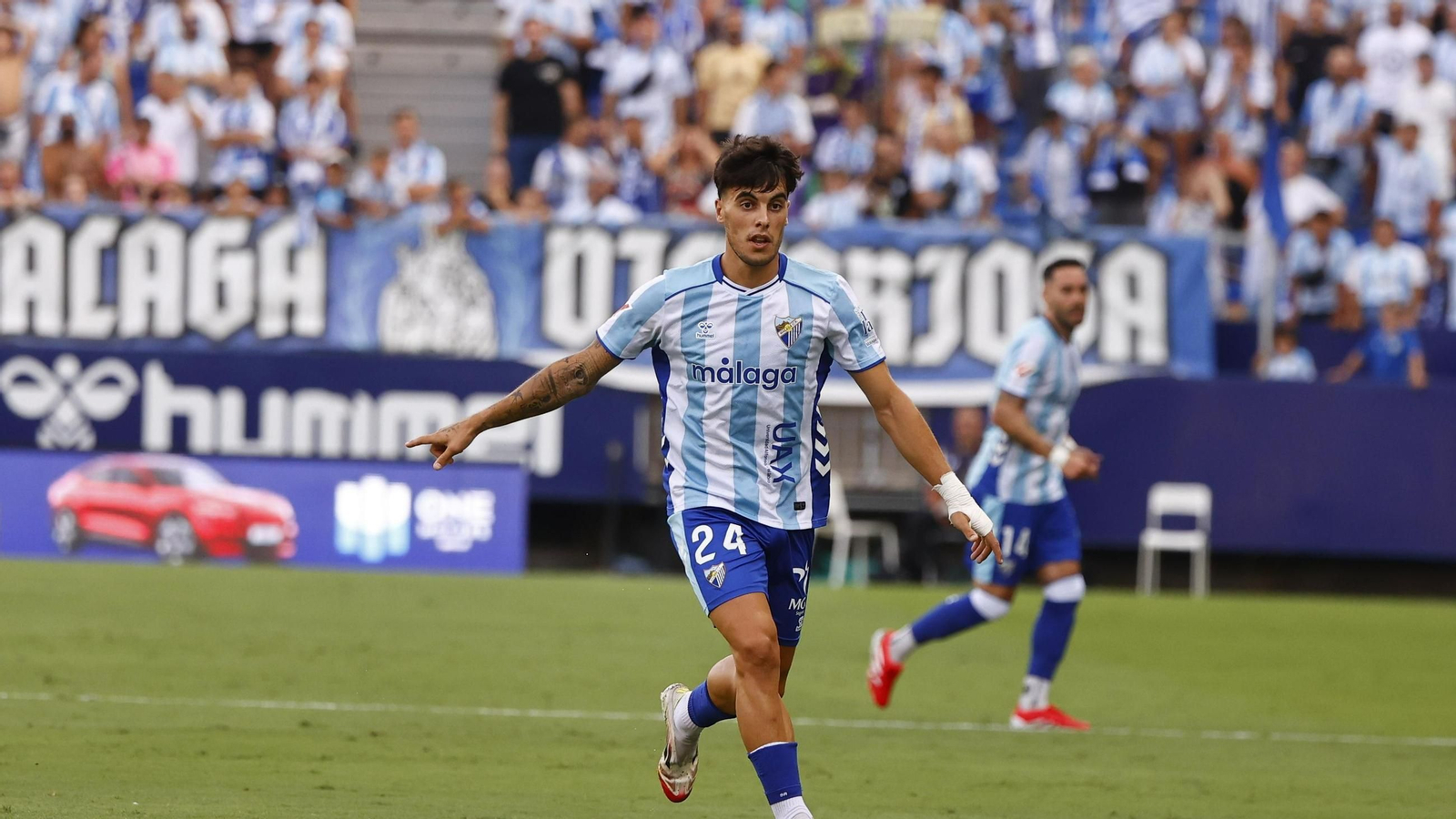 Julen Lobete durante el encuentro.