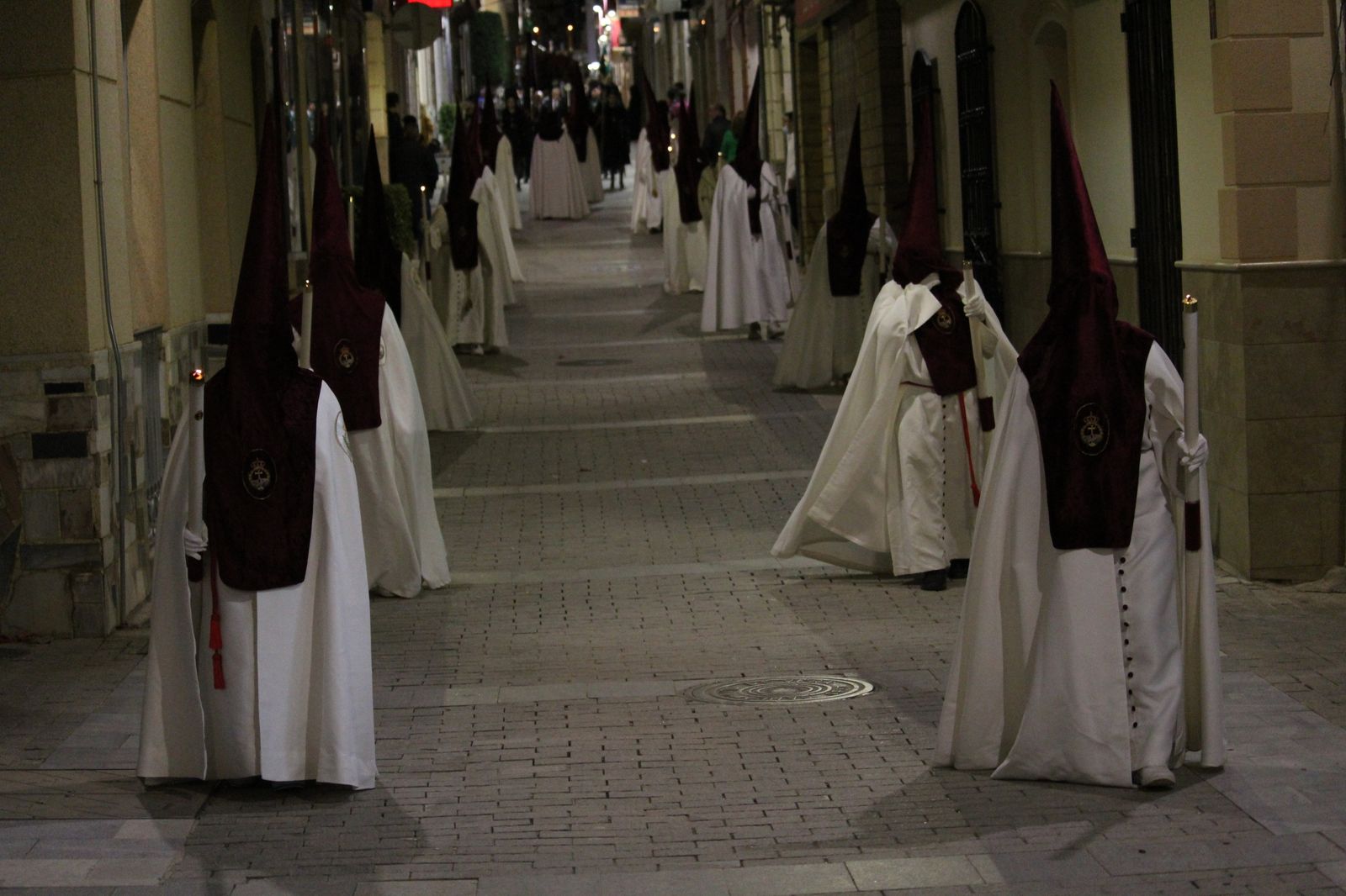 Procesión del Jueves Santo en Vera, en imágenes