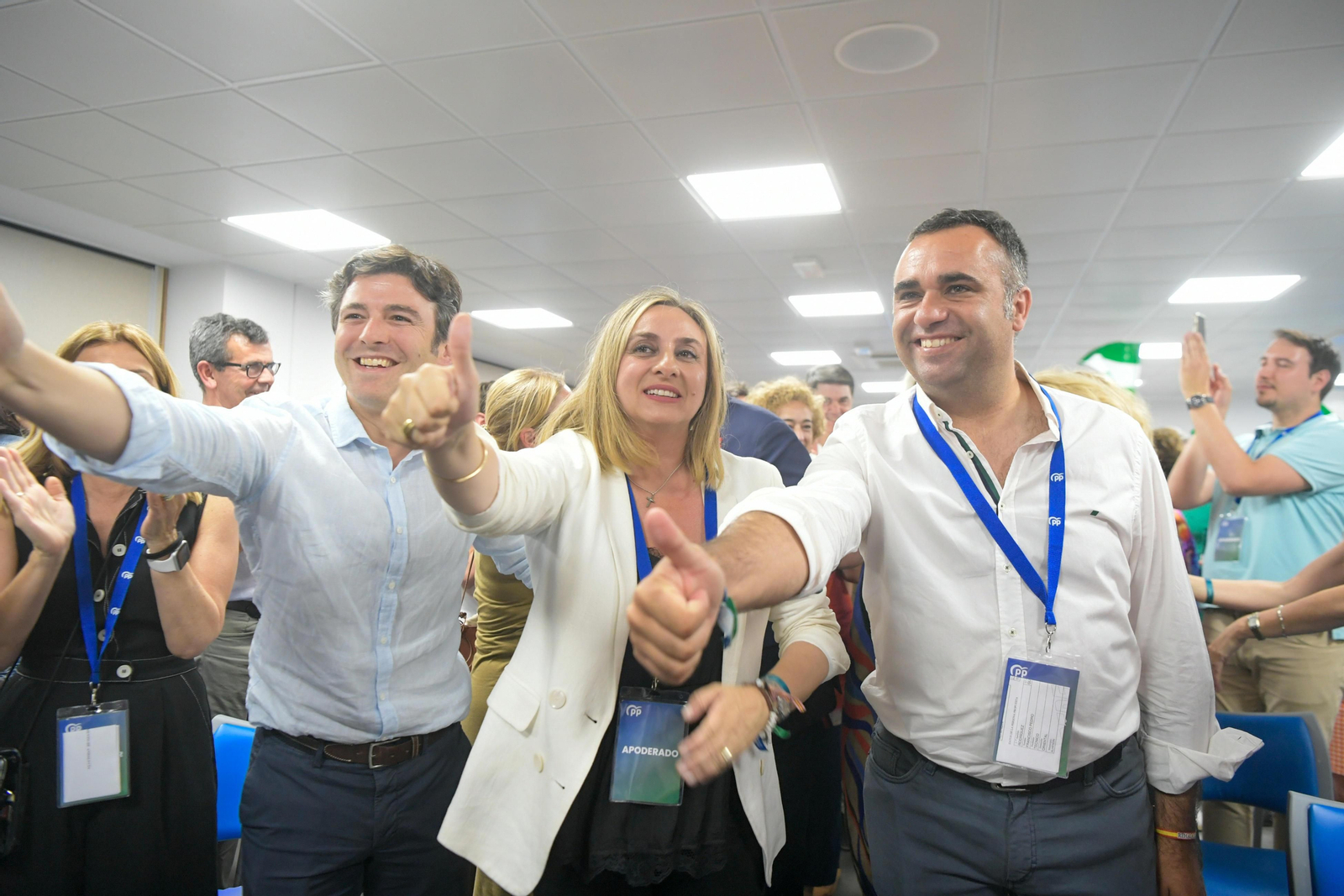 Jorge Saavedra, Marifrán Carazo y Francisco Rodríguez