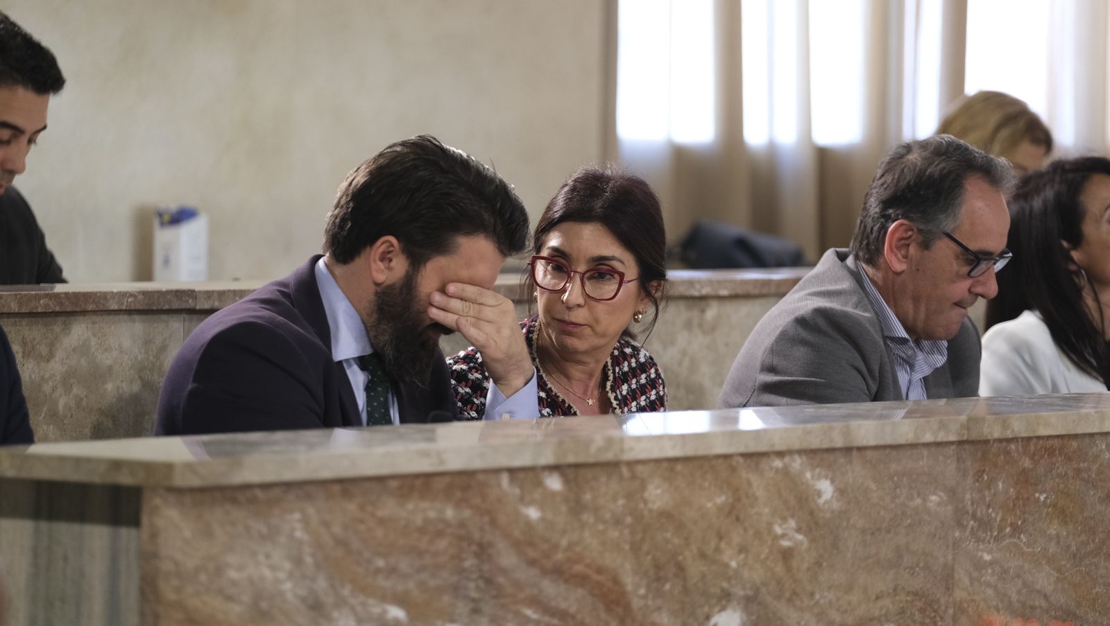 Imágenes del pleno extraordinario del Ayuntamiento de Almería