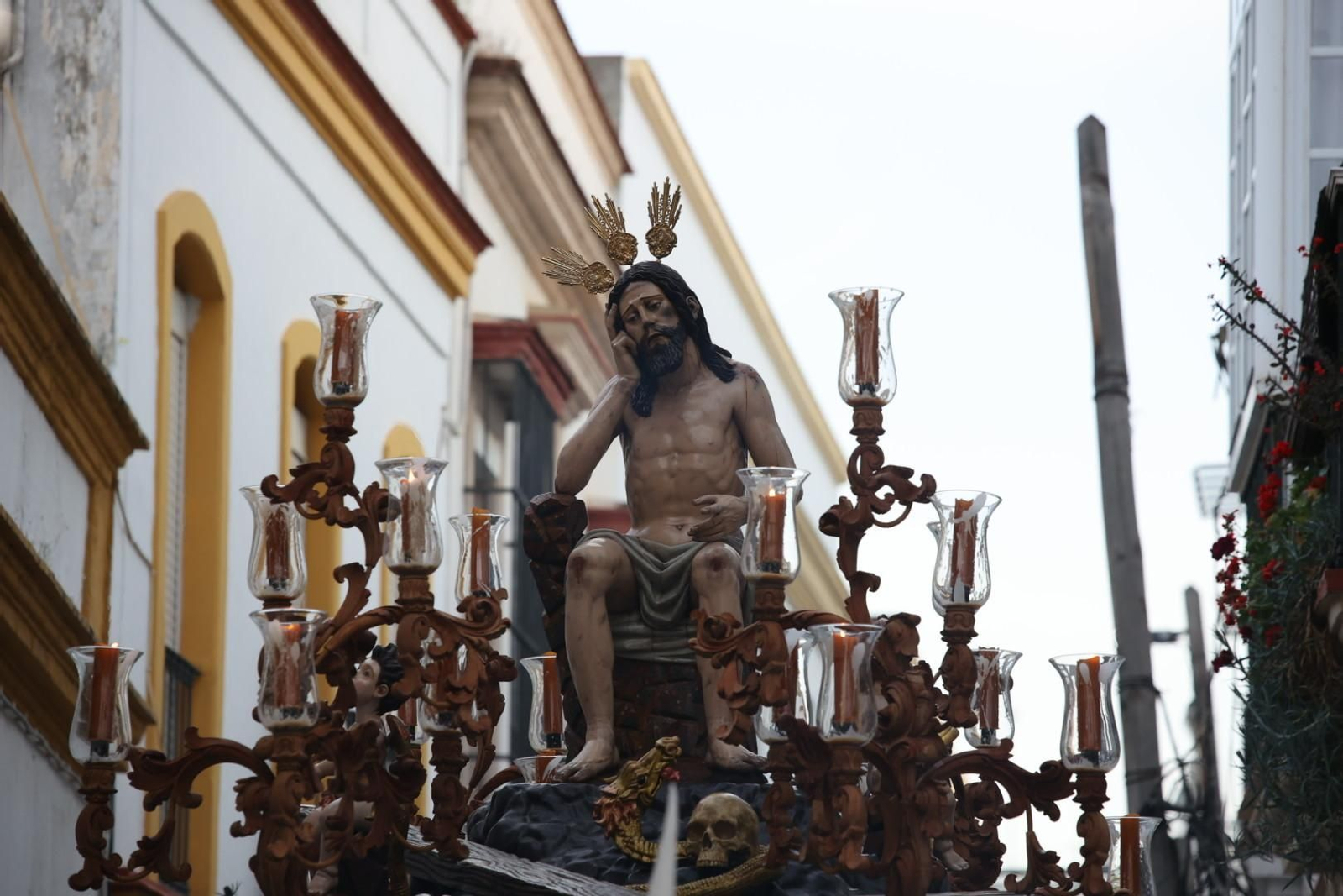 Jueves Santo en Jerez: imágenes de Humildad y Paciencia