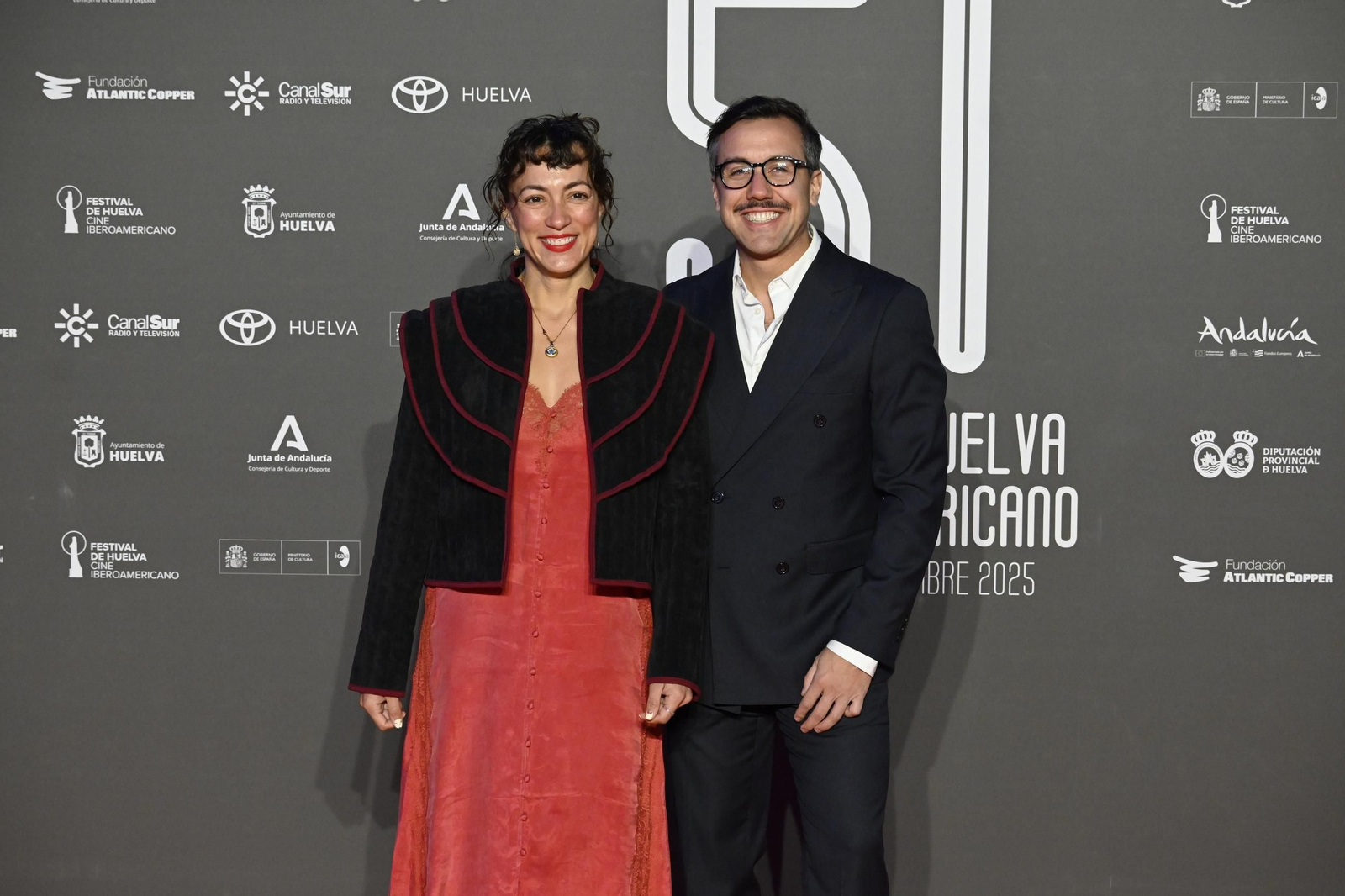 Imágenes del Photocall de la Gala de Clausura de la 51.ª edición del Festival de Huelva de Cine Iberoamericano