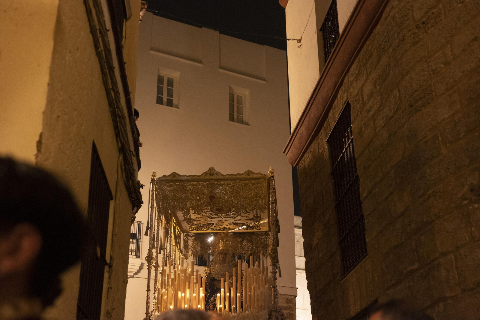 Las imágenes de la cofradía del Nazareno  este Jueves Santo en la Semana Santa de Cádiz de 2024