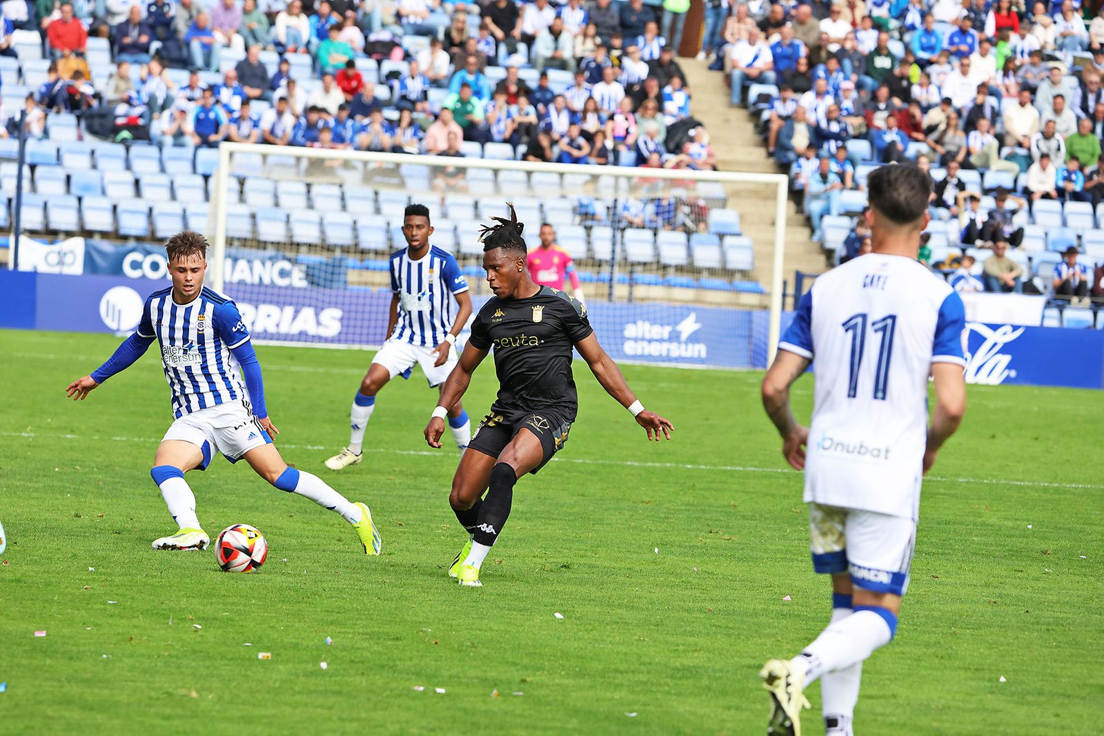 Imágenes del encuentro entre el Recreativo de Huelva y la AD Ceuta FC