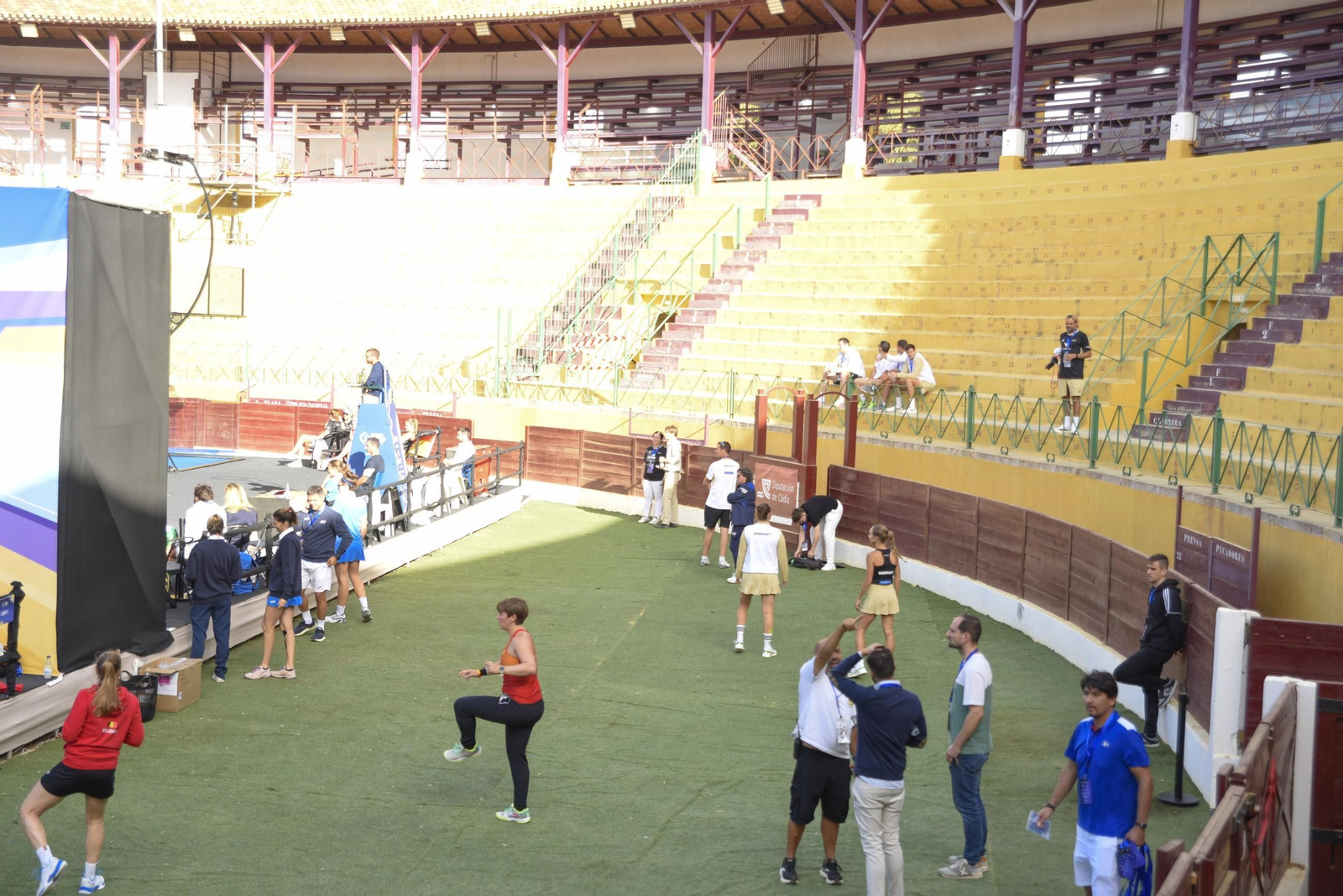 Fotos de la primera jornada del FIP Euro Pádel Cup de La Línea