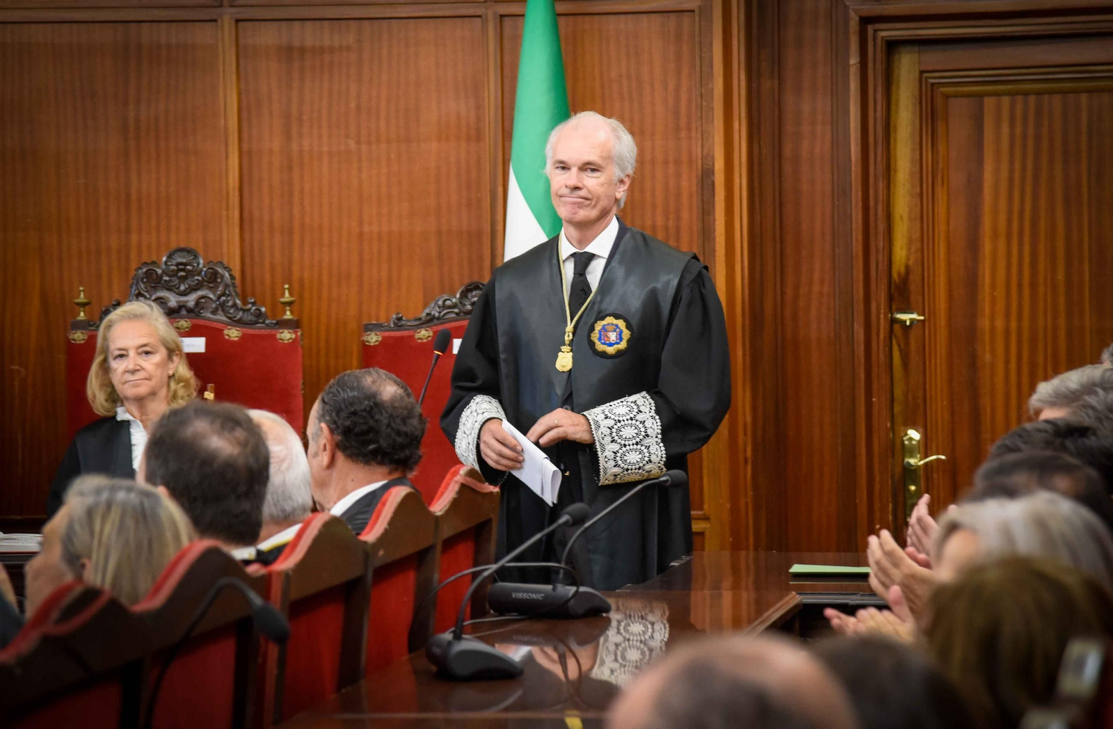 Toma de posesión del presidente de la Audiencia Provincial de Sevilla, Álvaro Martín