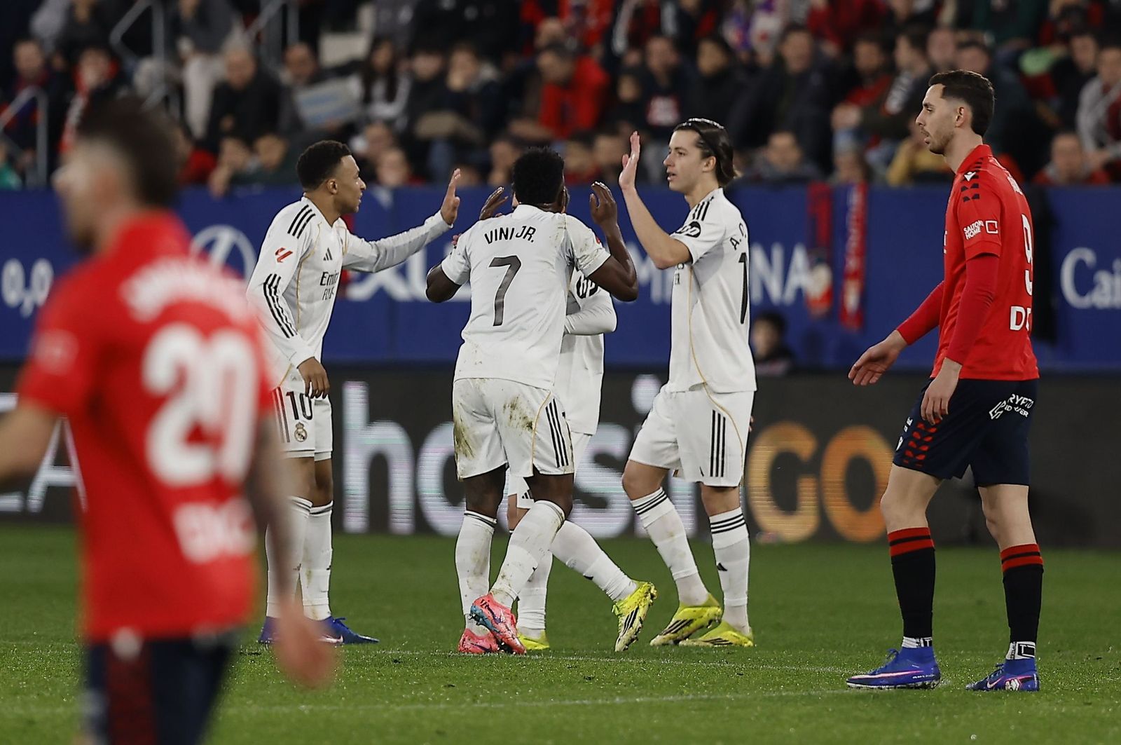 Las fotos de la derrota del Real Madrid contra Osasuna