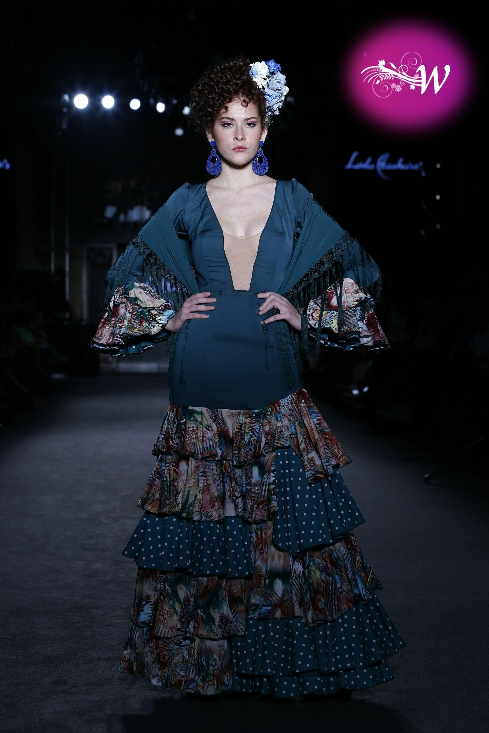 Lola Azahares en We Love Flamenco 2020, todas las fotos del desfile