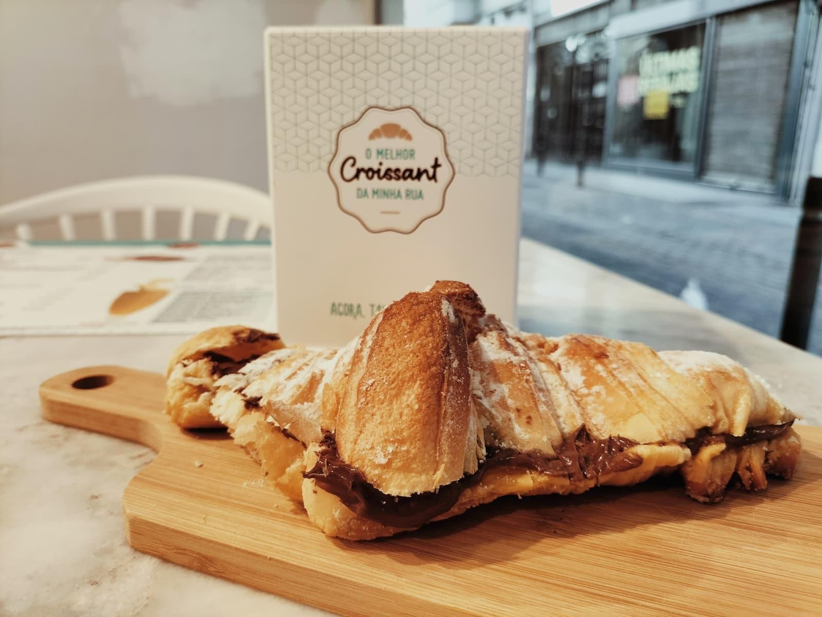 Croissant con Nutella