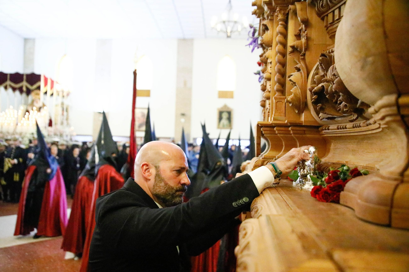 La procesión de la Unidad de la Semana Santa de Almería 2025, en imágenes