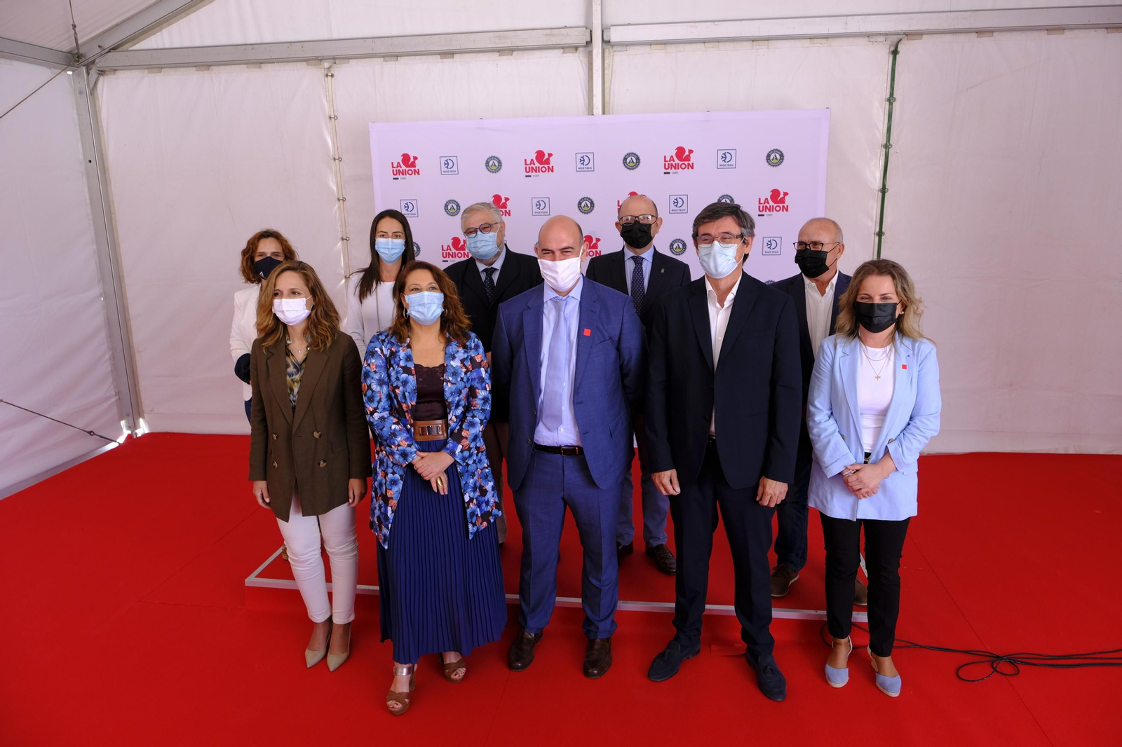 Fotogalería inauguración planta La Unión Nice en Adra.