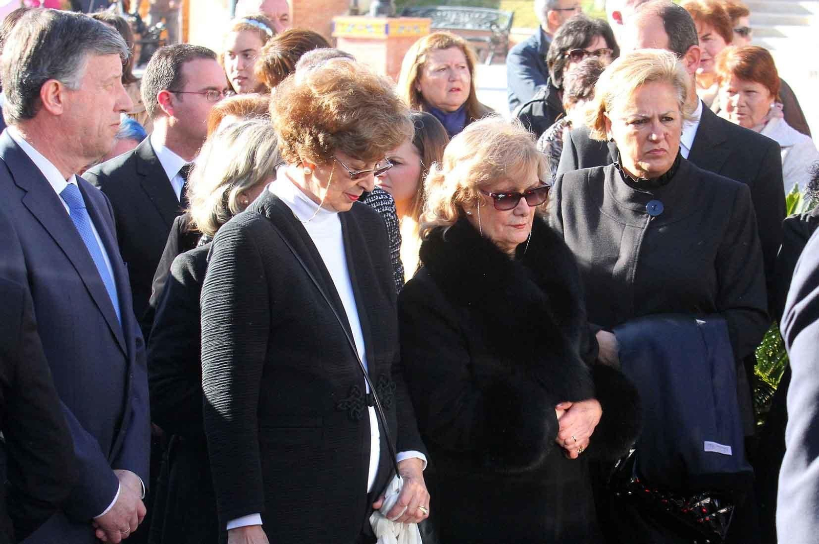 Imágenes del funeral de Pilar Pulgar