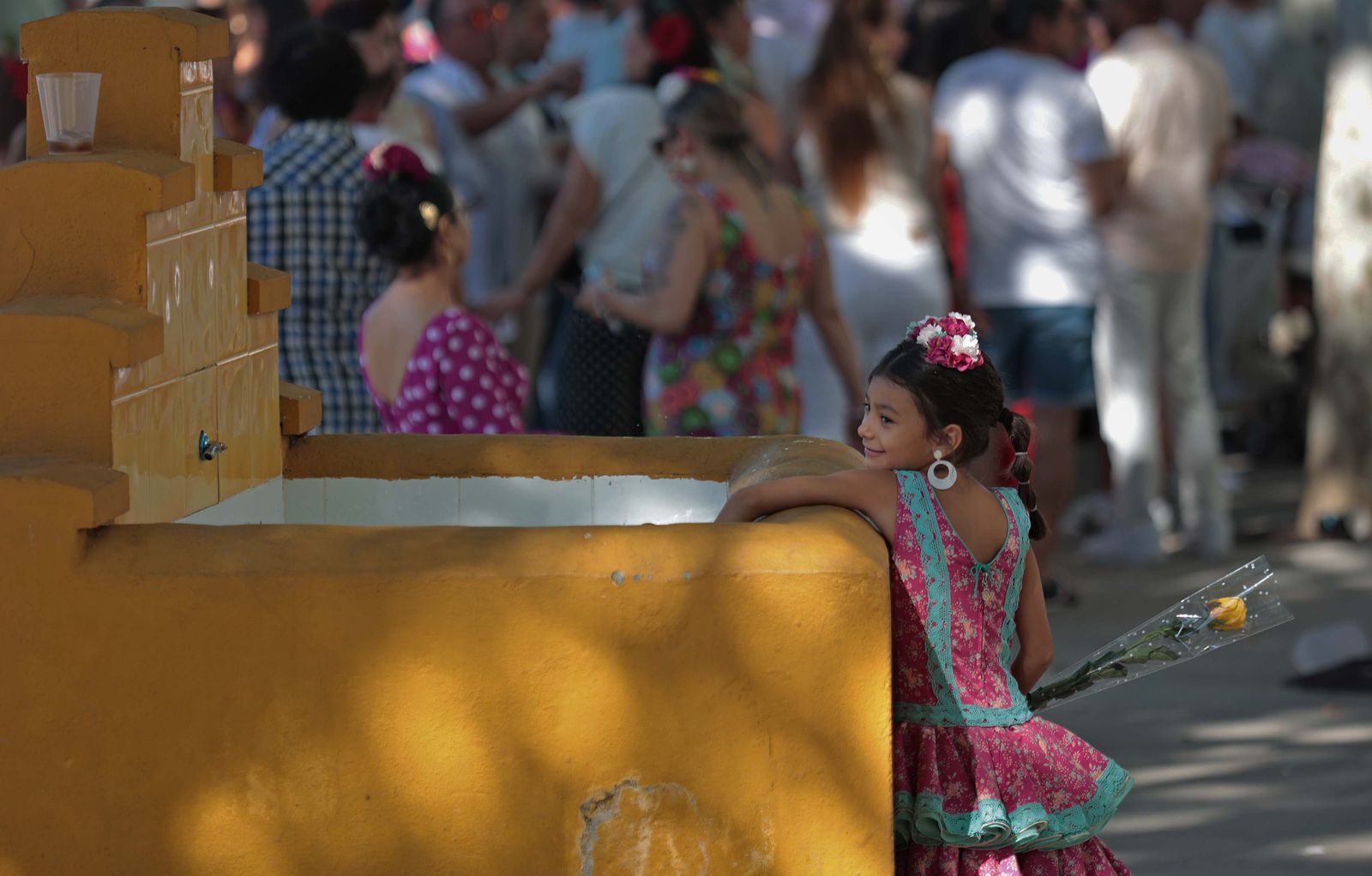 Fotos del Domingo por Sevillanas en la Feria Real de Algeciras 2024