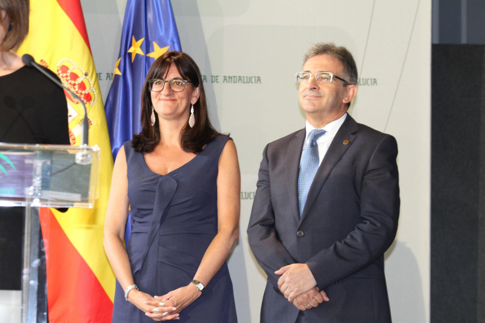 María Antonia Peña toma posesión como rectora de la Universidad de Huelva