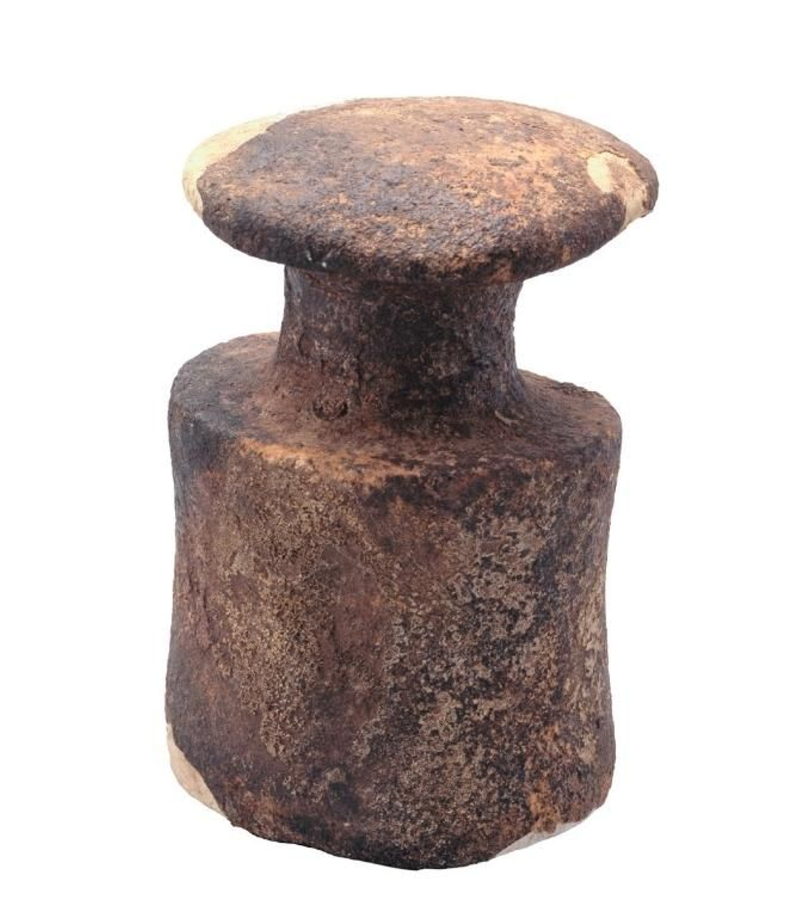 Pieza antropomorfa con cabeza destacada. Cueva de Correio-Mor, Loures (Lisboa) / Museo Nacional de Arqueologia (Lisboa)