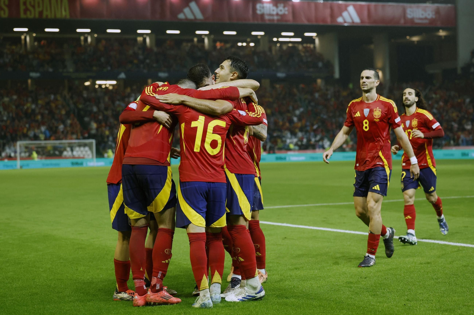 Las fotos del España - Serbia en Córdoba