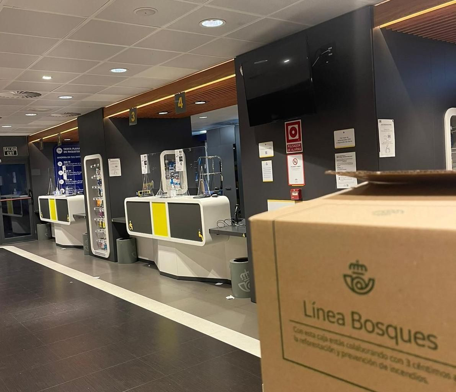 Oficina de Correos en Huelva.