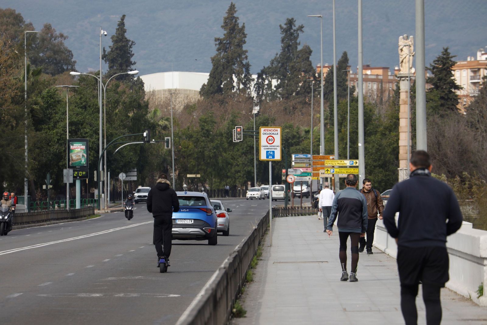 Un paseo por los puntos negros del carril bici de Córdoba