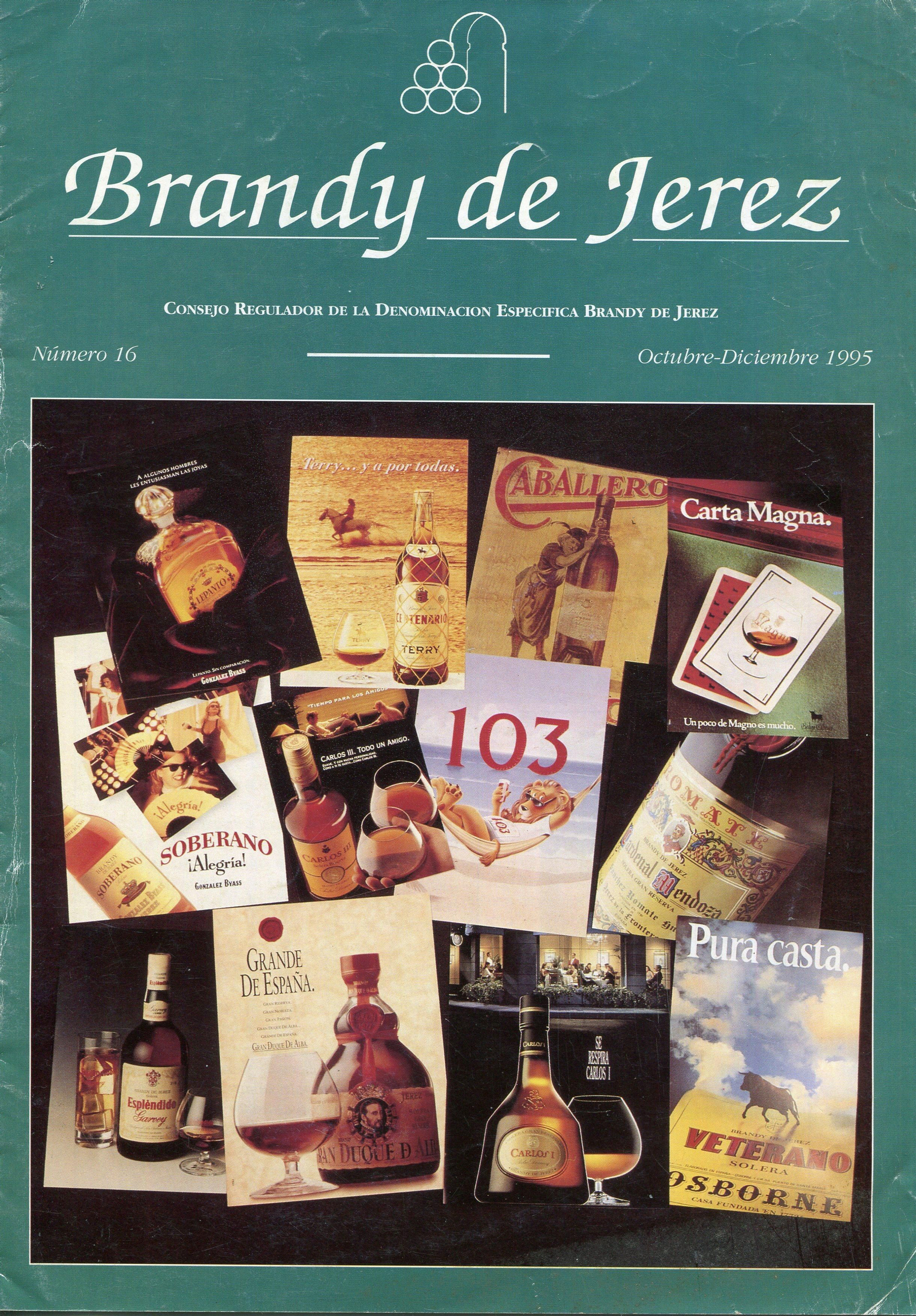 Ejemplar de la revista Brandy de Jerez.