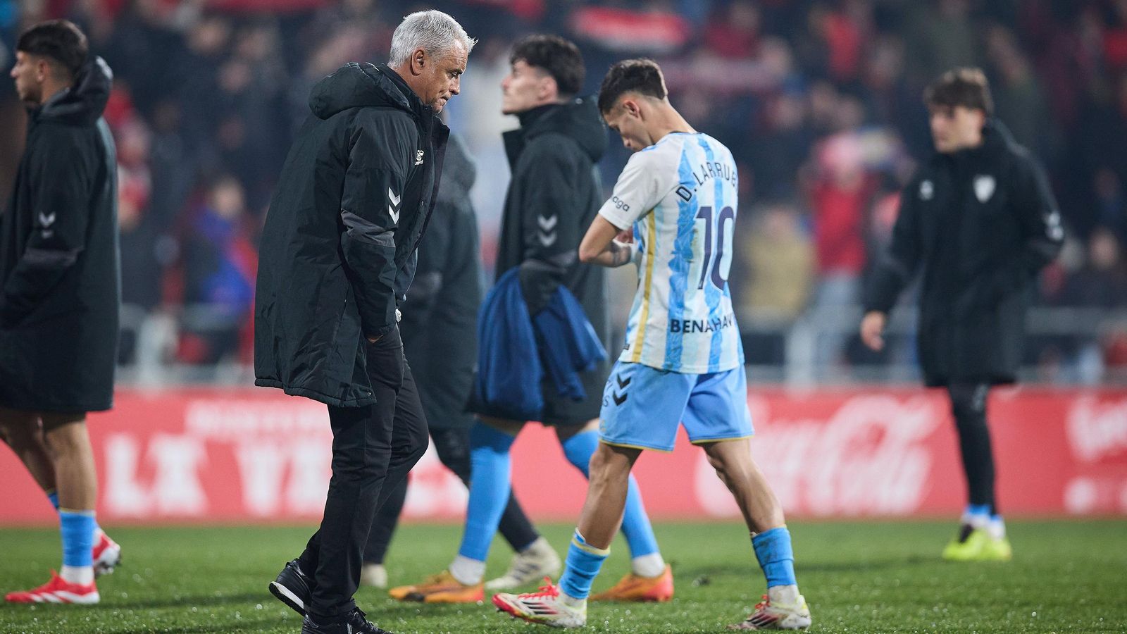 El Mirandés-Málaga CF, en fotos