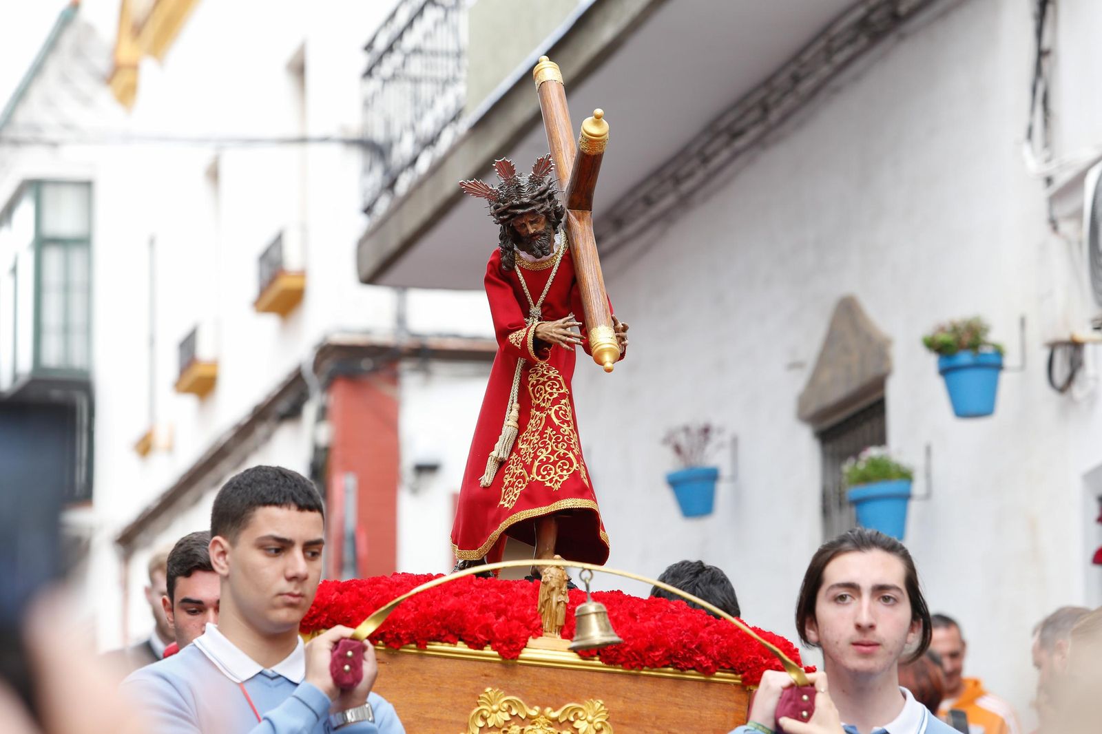 Fotos de la procesión infantil del colegio Nuestra Señora de los Milagros de Algeciras
