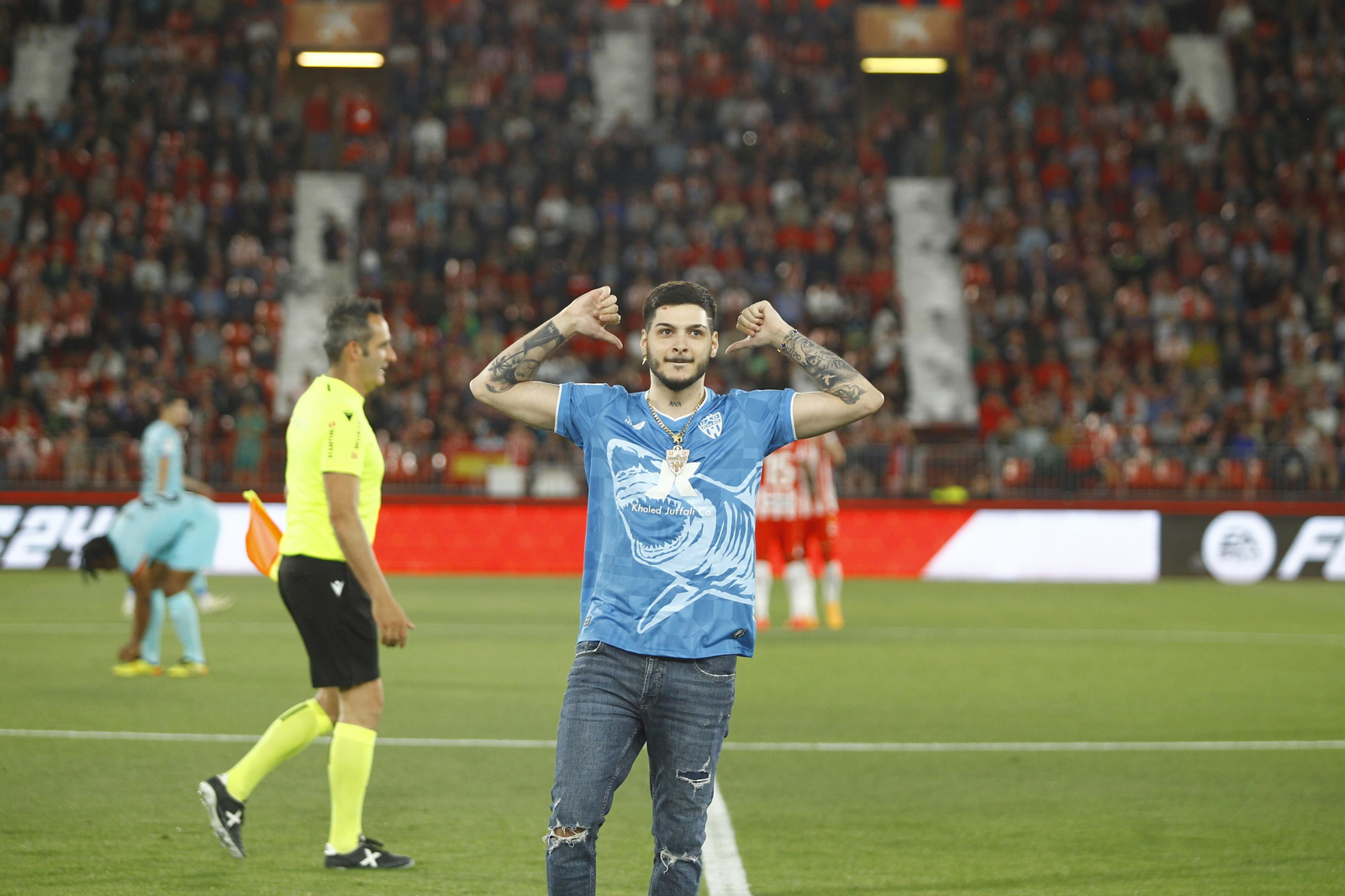 Las mejores imágenes del partido U.D. Almería-F.C. Barcelona