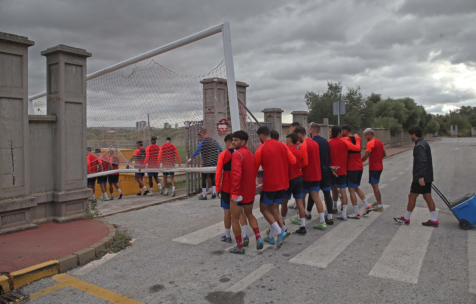 Fotos del entrenamiento del Algeciras CF en La Menacha