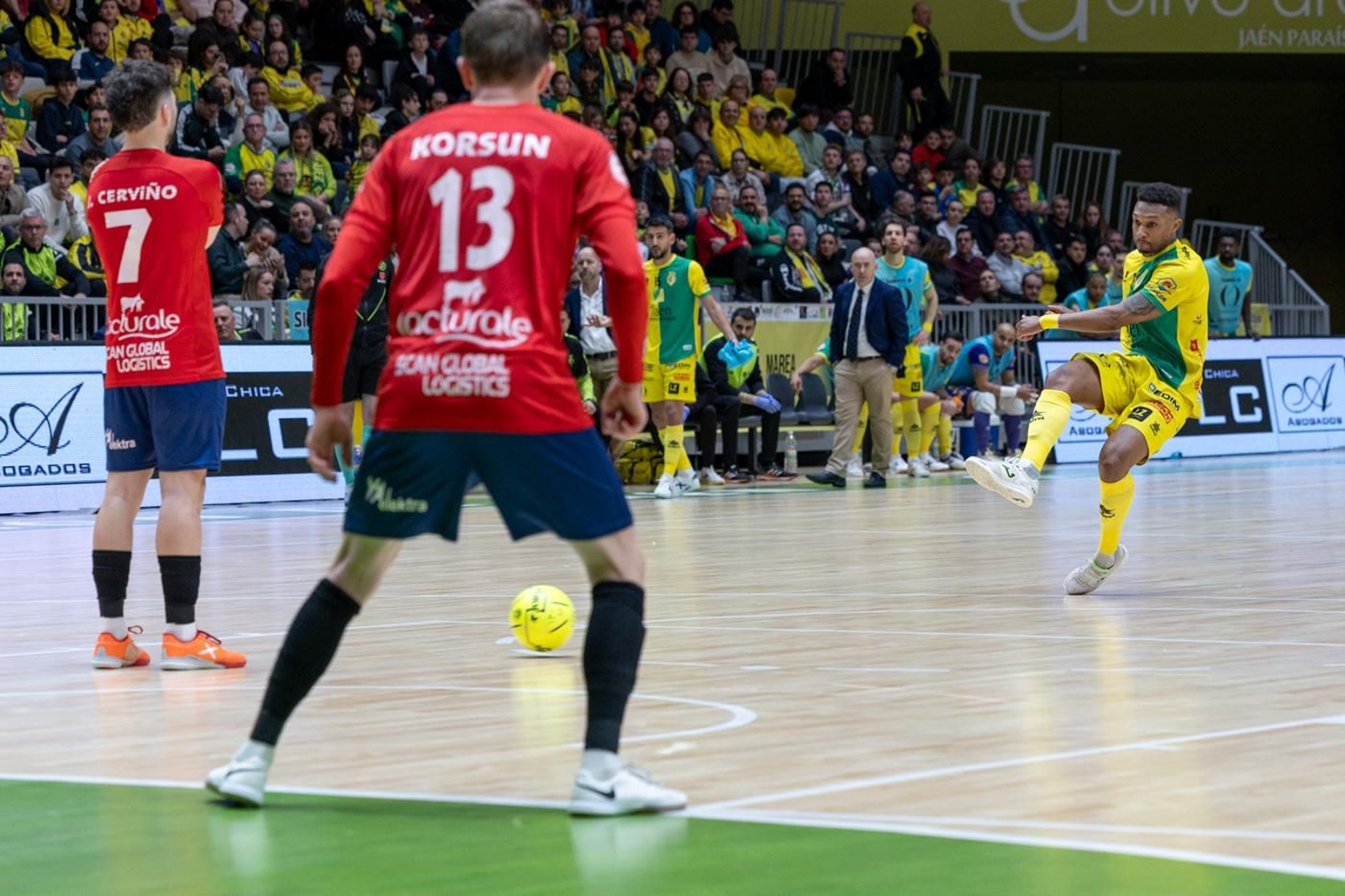 Las mejores fotos del triunfo del Jaén Paraíso Interior FS sobre Osasuna Magna Xota