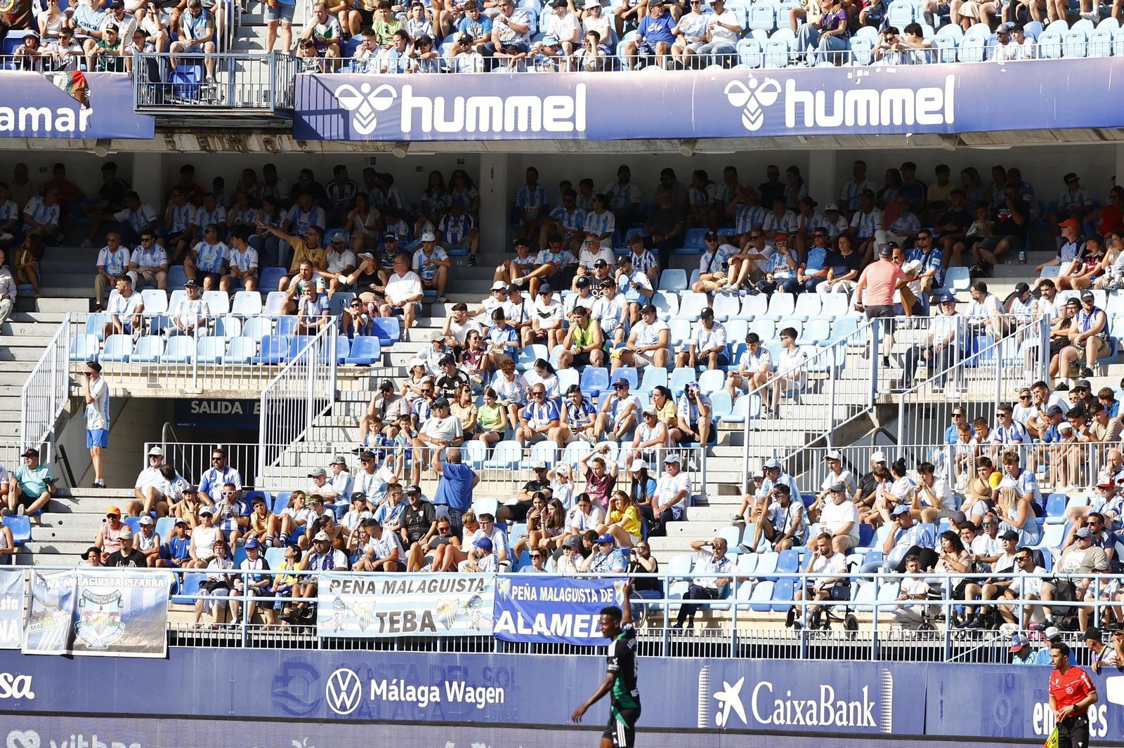 Búscate en las gradas de La Rosaleda en el Málaga CF-Burgos