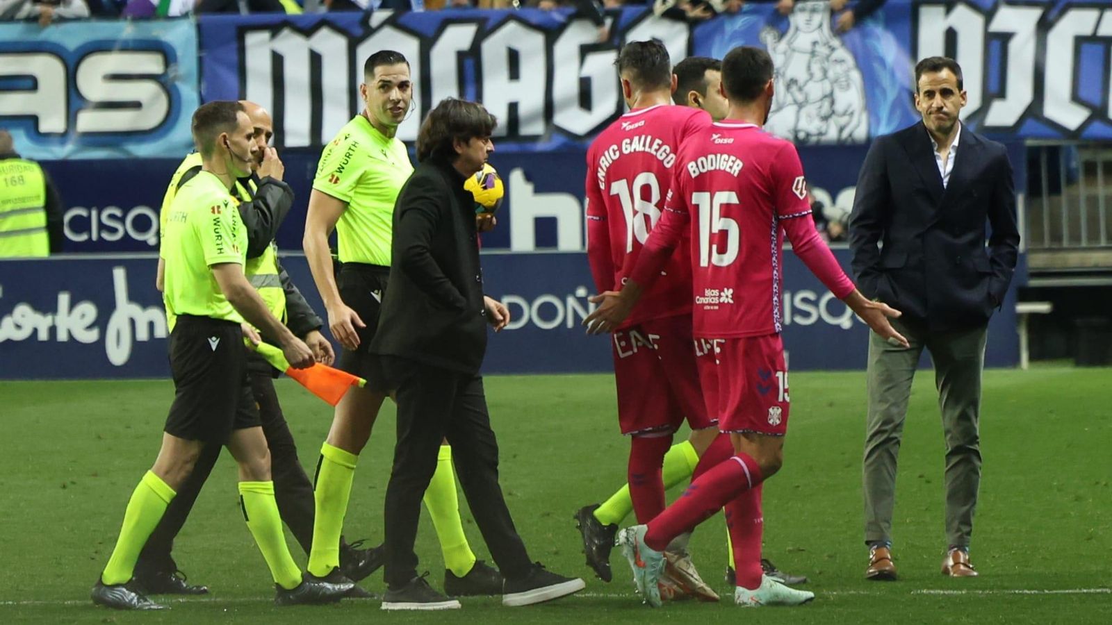 El Málaga CF-CD Tenerife, en fotos