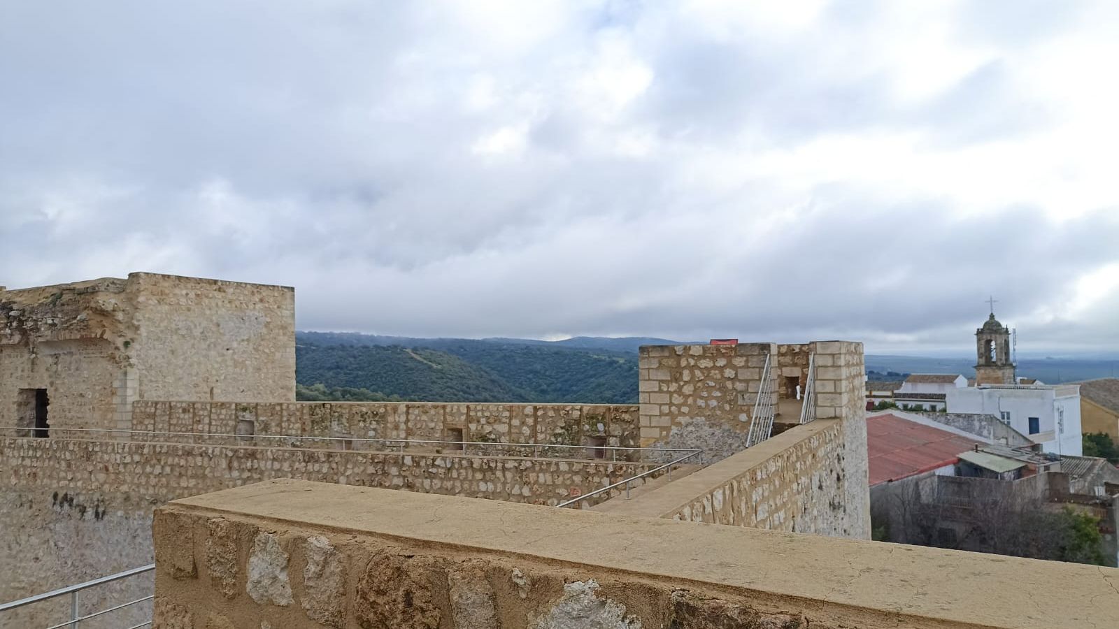 Vistas desde el Castillo de Hornachuelos.