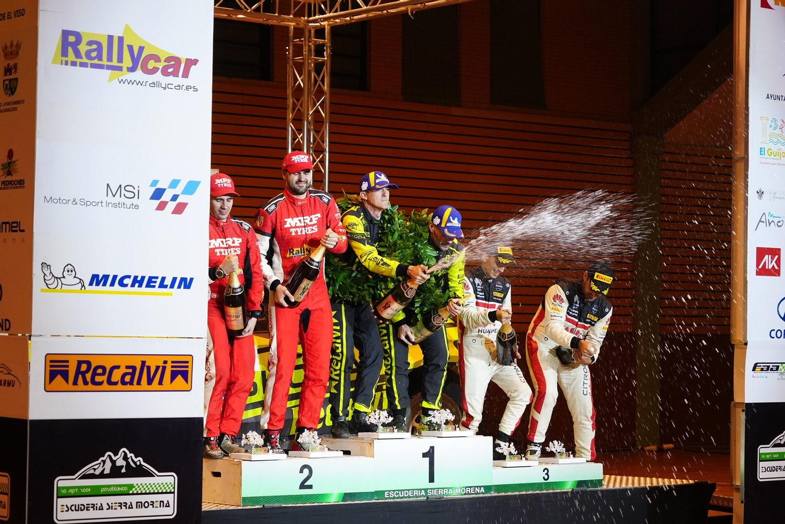 Las mejores imágenes de la entrega de premios del Rallye Ciudad de Pozoblanco