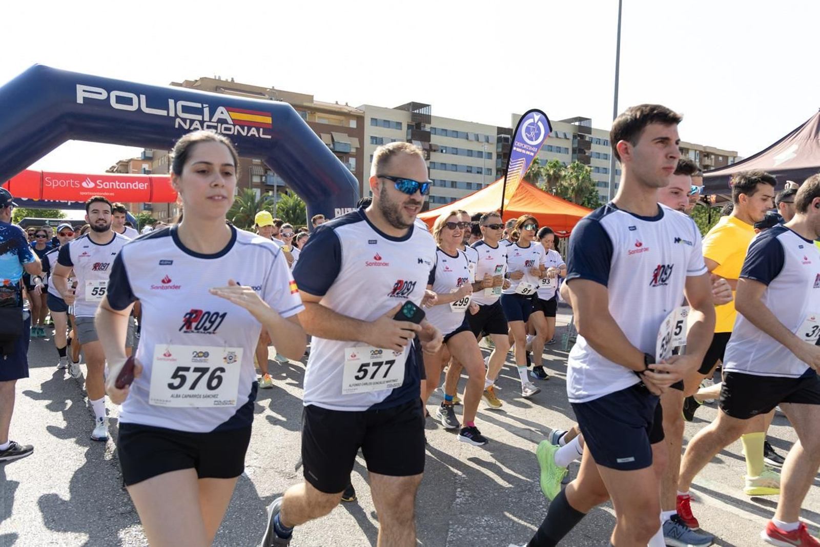 La quinta edición de la Carrera Solidaria Jaén Ruta 091 (I)