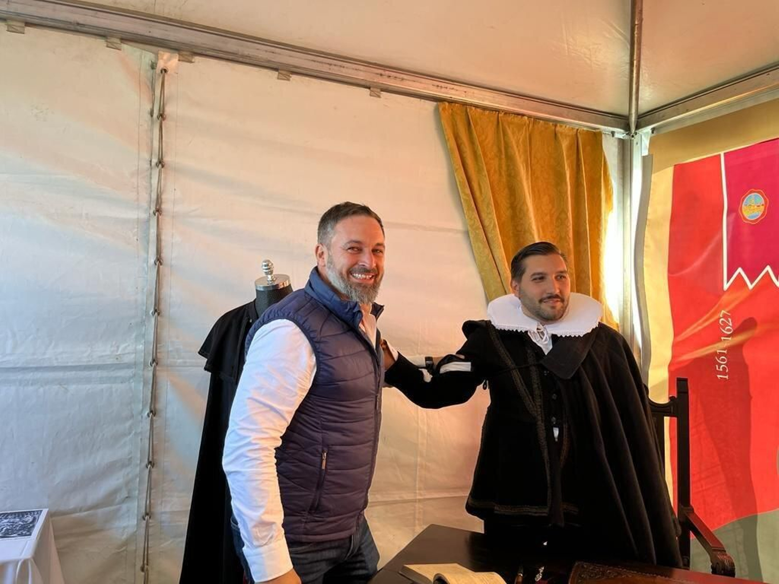 Santiago Abascal y Miguel Castellano.