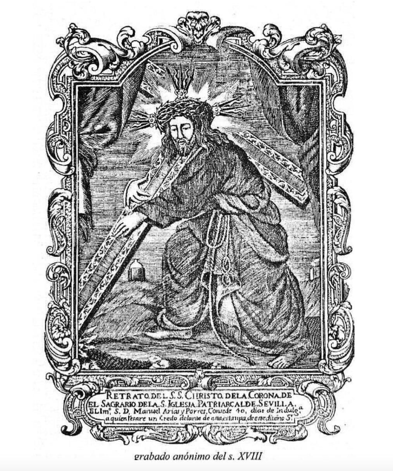 Grabado anónimo del XVIII.